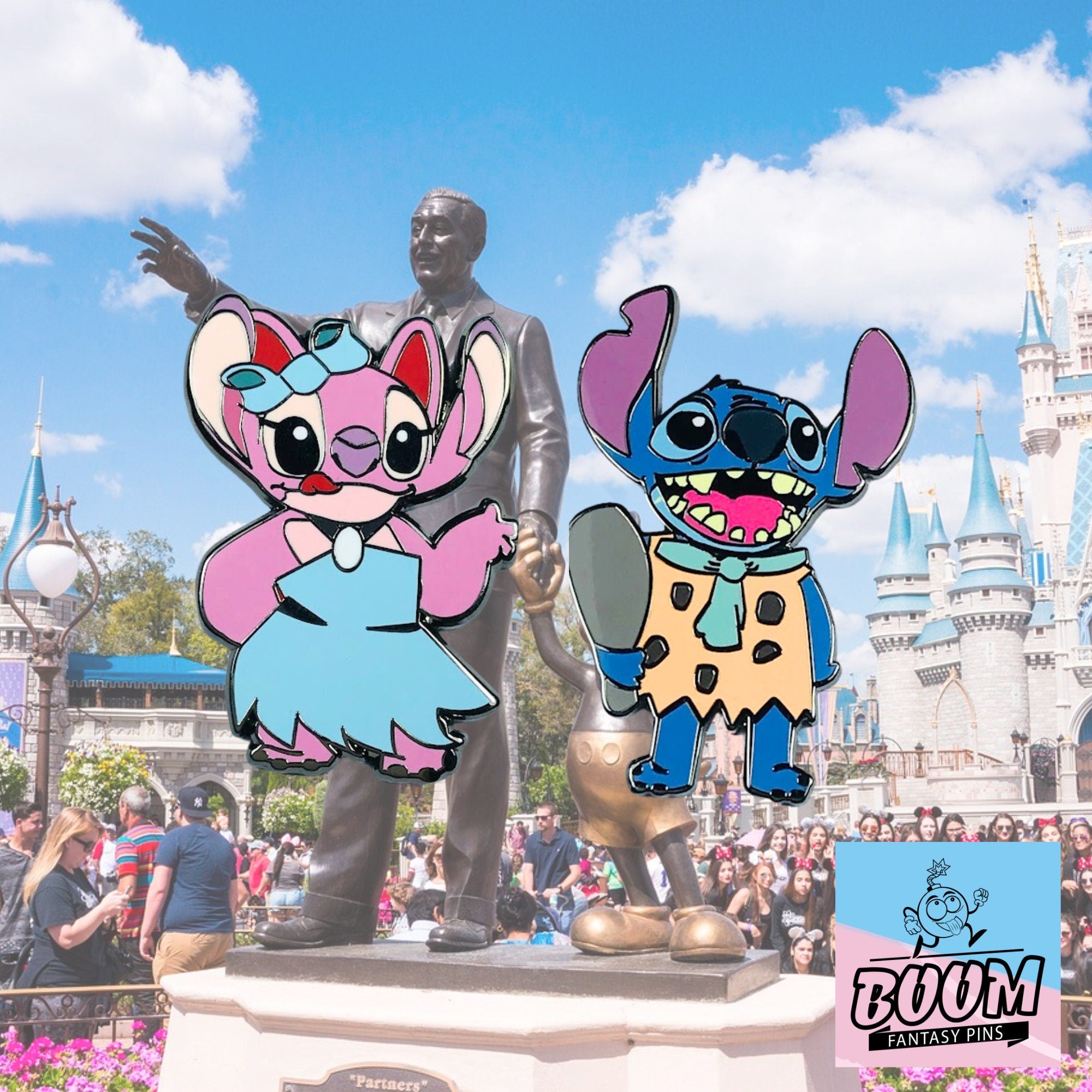 Pin – Experimento 626 Stitch y Ángel de Lilo y Stitch – Disney Fantasy