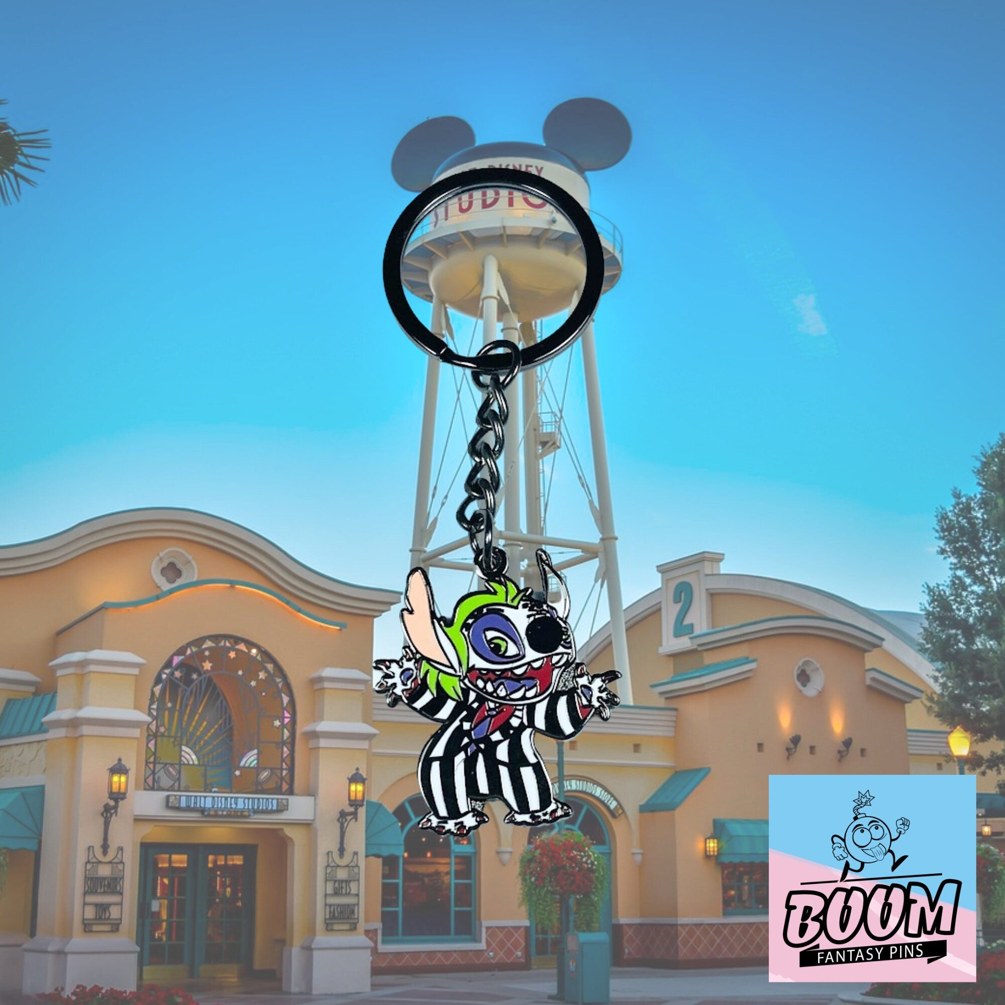 Llavero – Stitch como Beetlejuice de Beetlejuice – Disney Fantasy