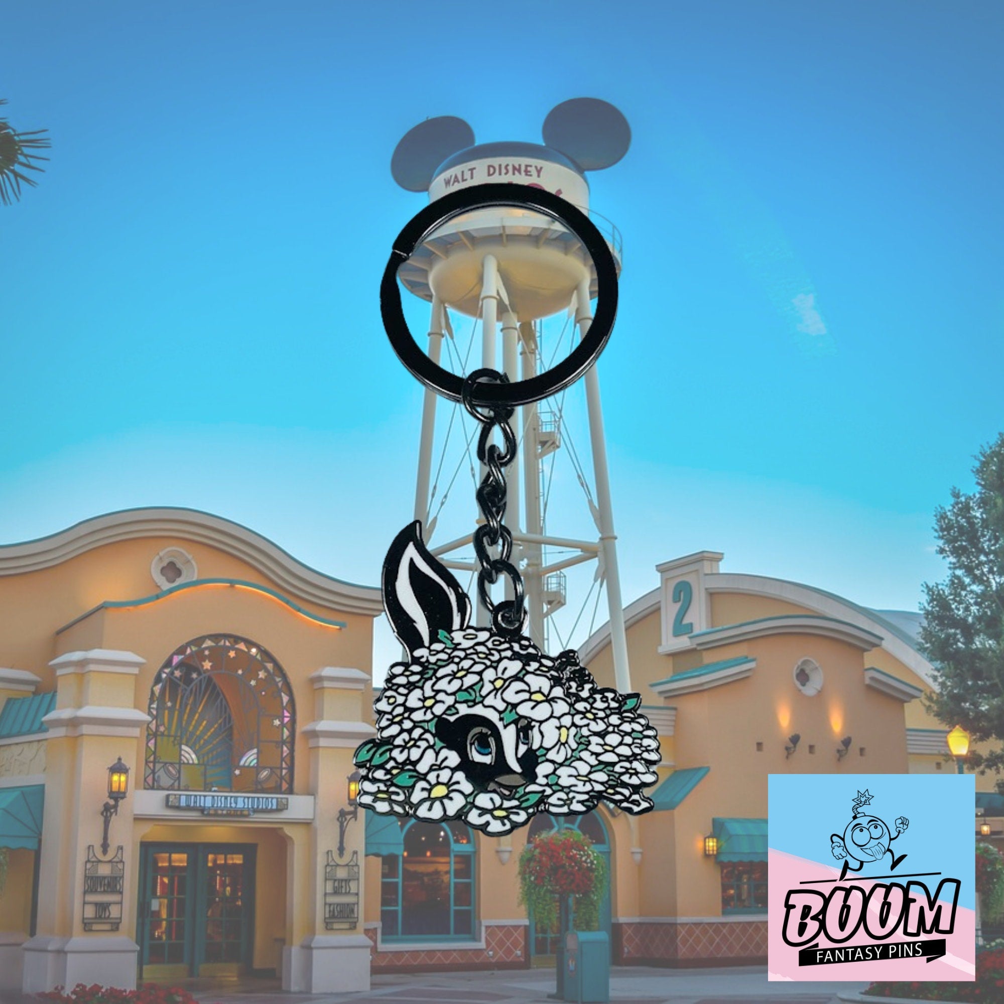 Llavero – Flor de Bambi – Disney Fantasy