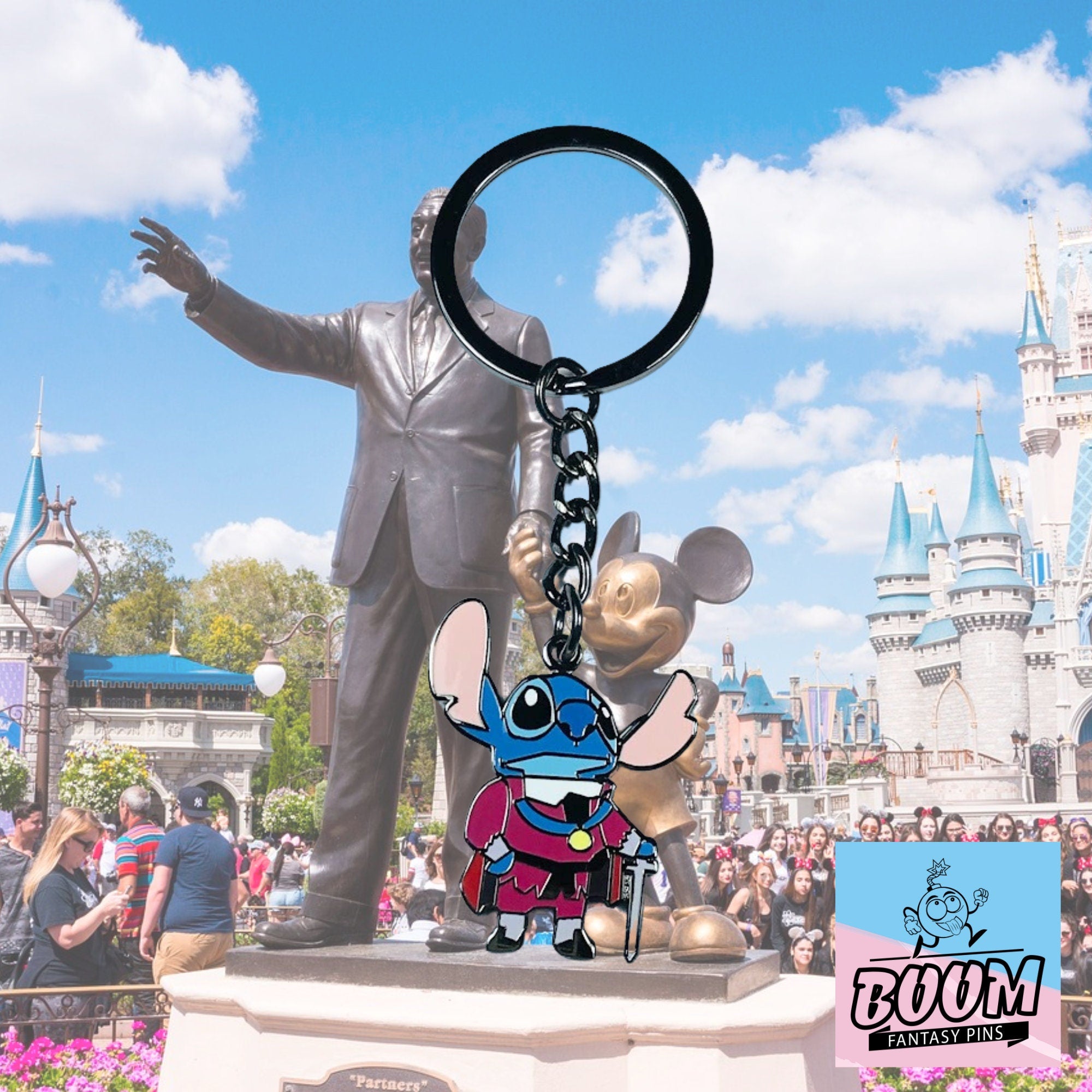 Llavero – Stitch como el Príncipe de Lilo y Stitch – Disney Fantasy