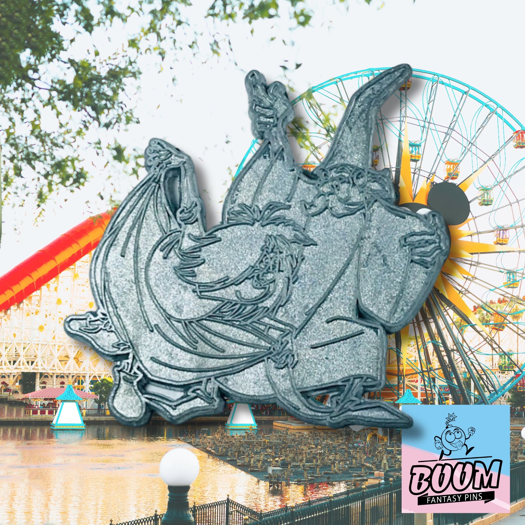 Pin's – Madame Mim et Berlin du film Merlin l'Enchanteur – Disney Fantasy