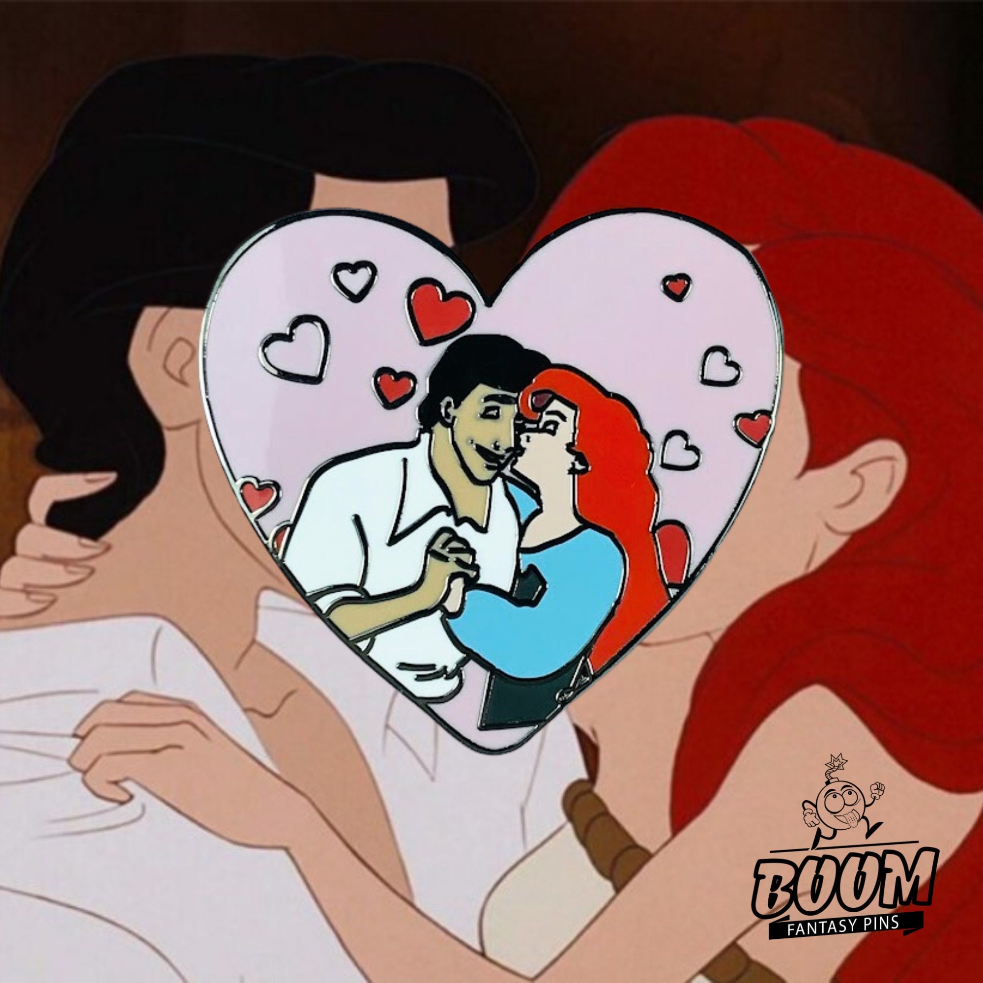 Pin's – Ariel et le prince Éric de La Petite Sirène – Disney Fantasy