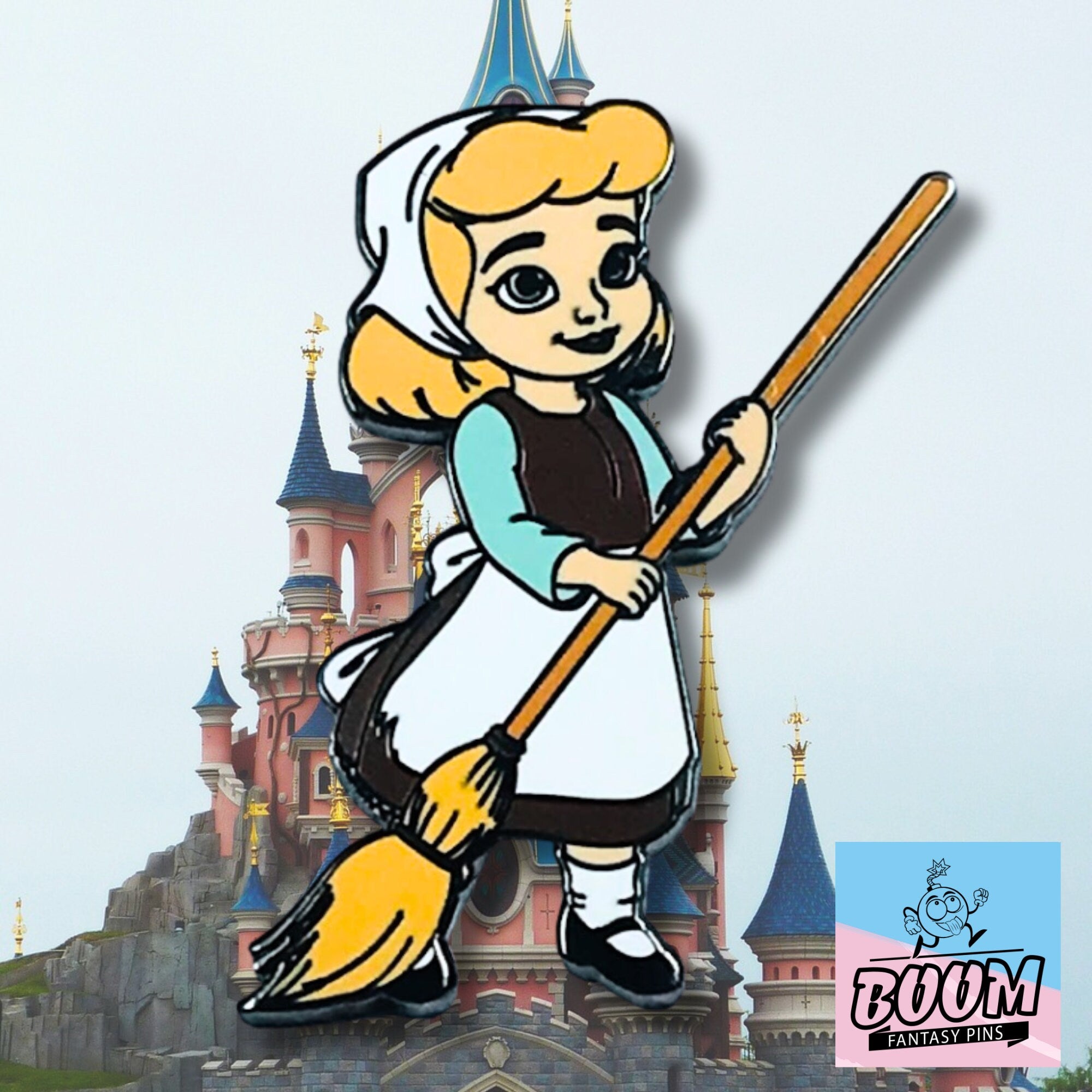 Pin – Cenicienta como niña de Cenicienta – Disney Fantasy