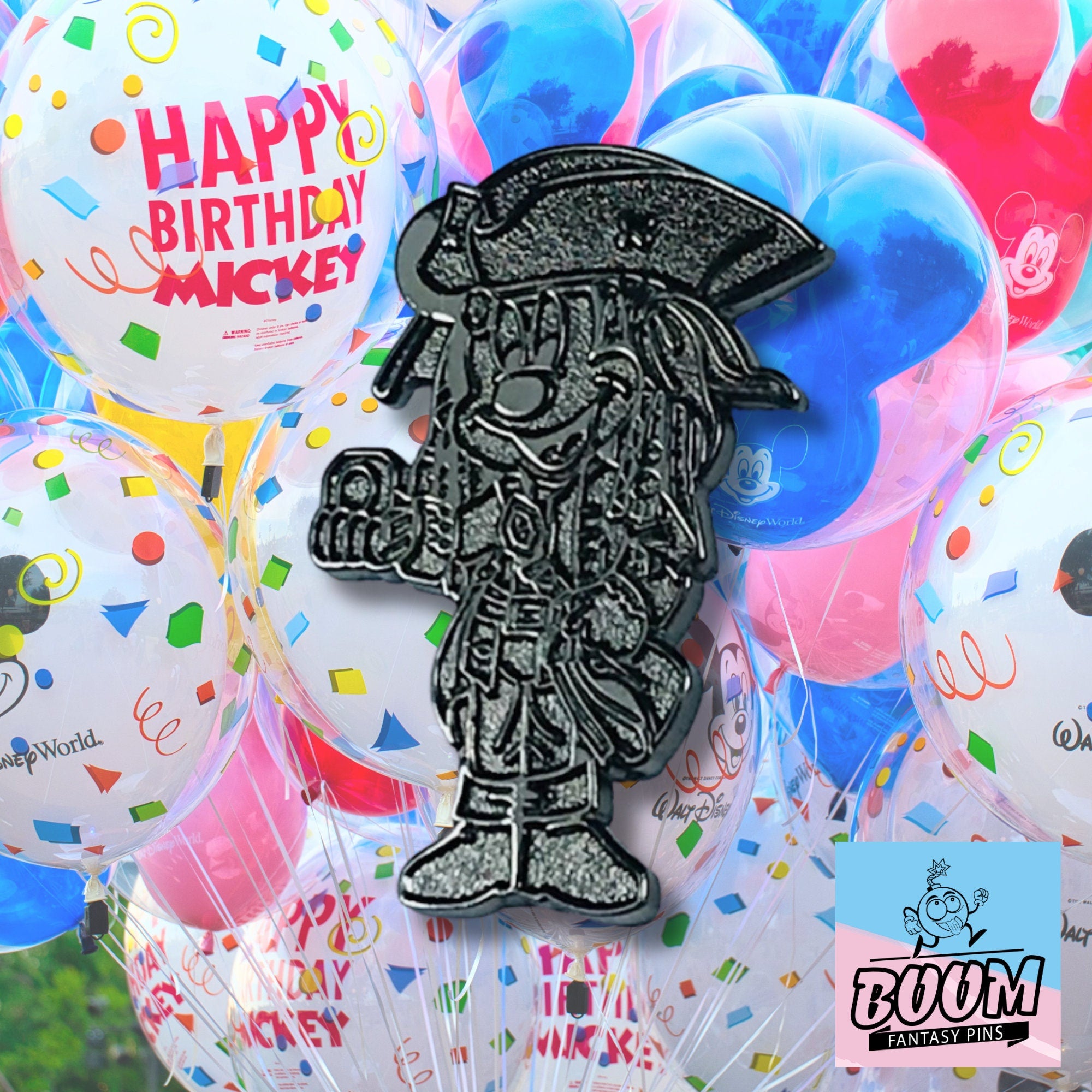 Pin – Mickey Mouse como el Capitán Jack Sparrow de Piratas del Caribe – Disney Fantasy