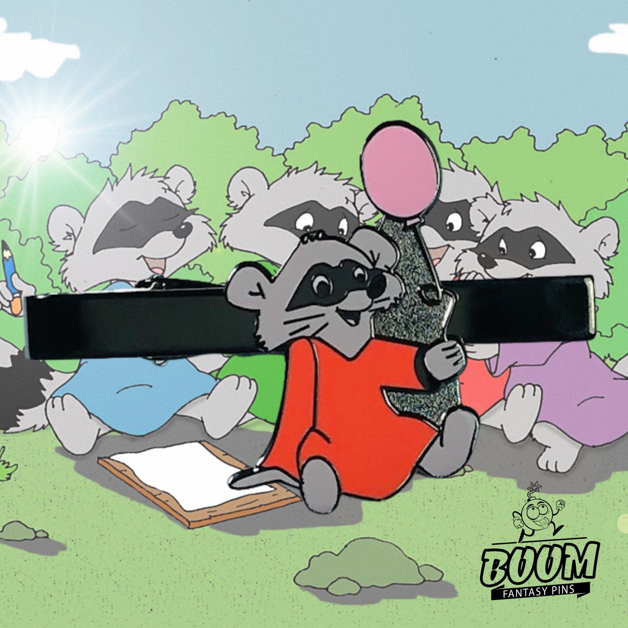 Pince à cravate – Raton laveur Robin des Bois du film Robin des Bois – Disney Fantasy