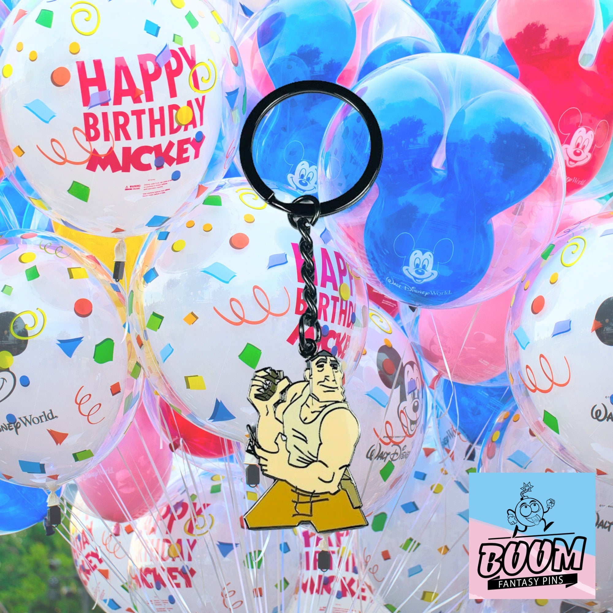 Llavero – Lyle Tiberius Rourke de Atlantis: El Imperio Perdido – Disney Fantasy