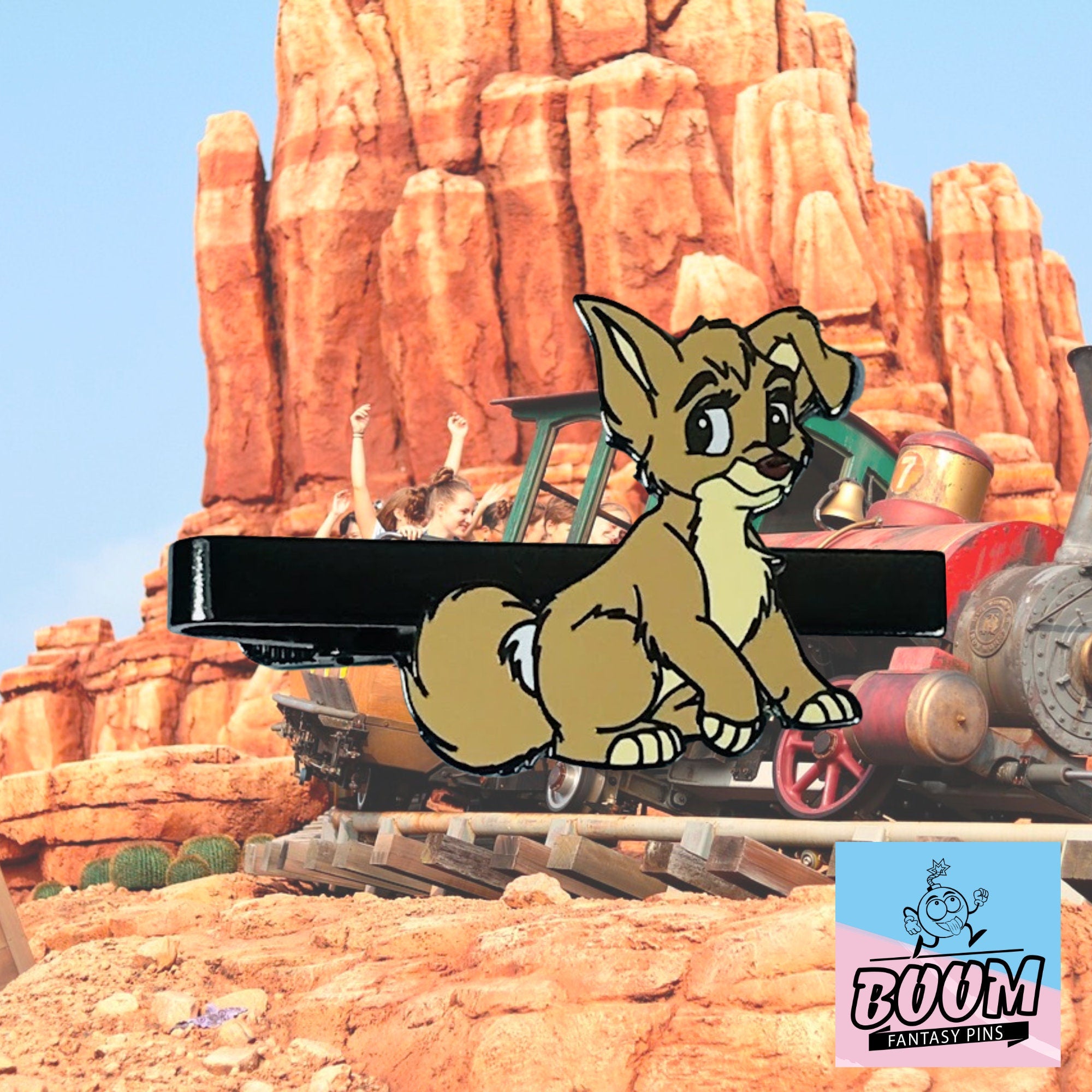 Tie Clip – Angel from Lady and the Tramp – Disney Fantasy