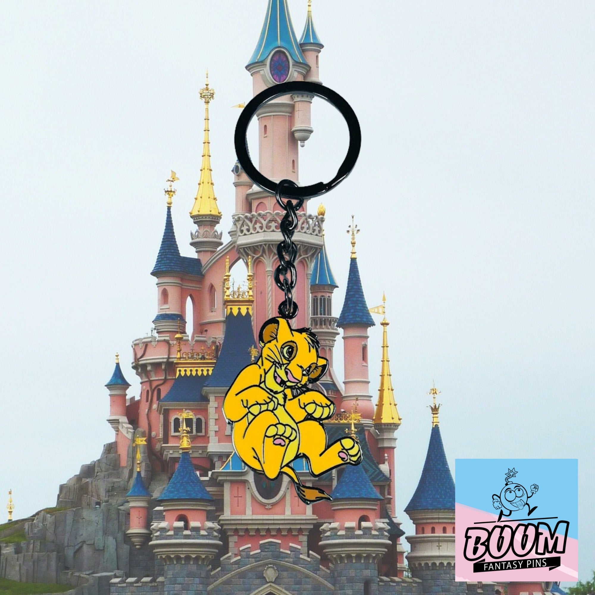 Porte-clés – Simba du Roi Lion – Disney Fantasy