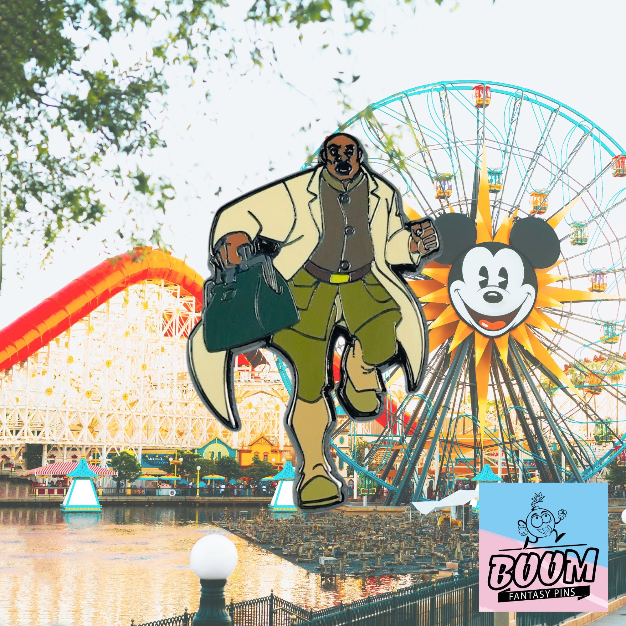 Pin del Dr. Joshua Sweet de Atlantis: El Imperio Perdido – Disney Fantasy