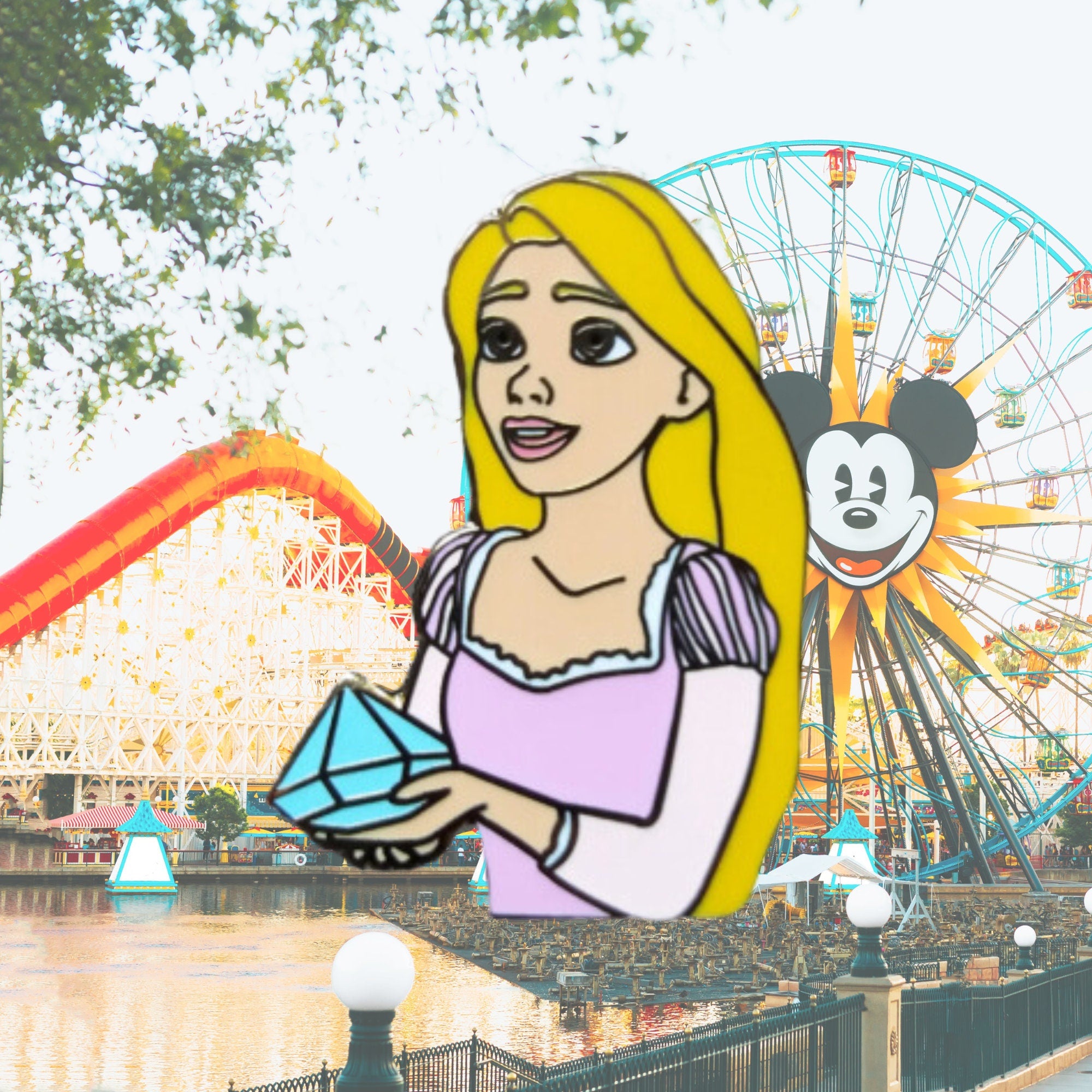 Pin – Rapunzel de Enredados – Disney Fantasy