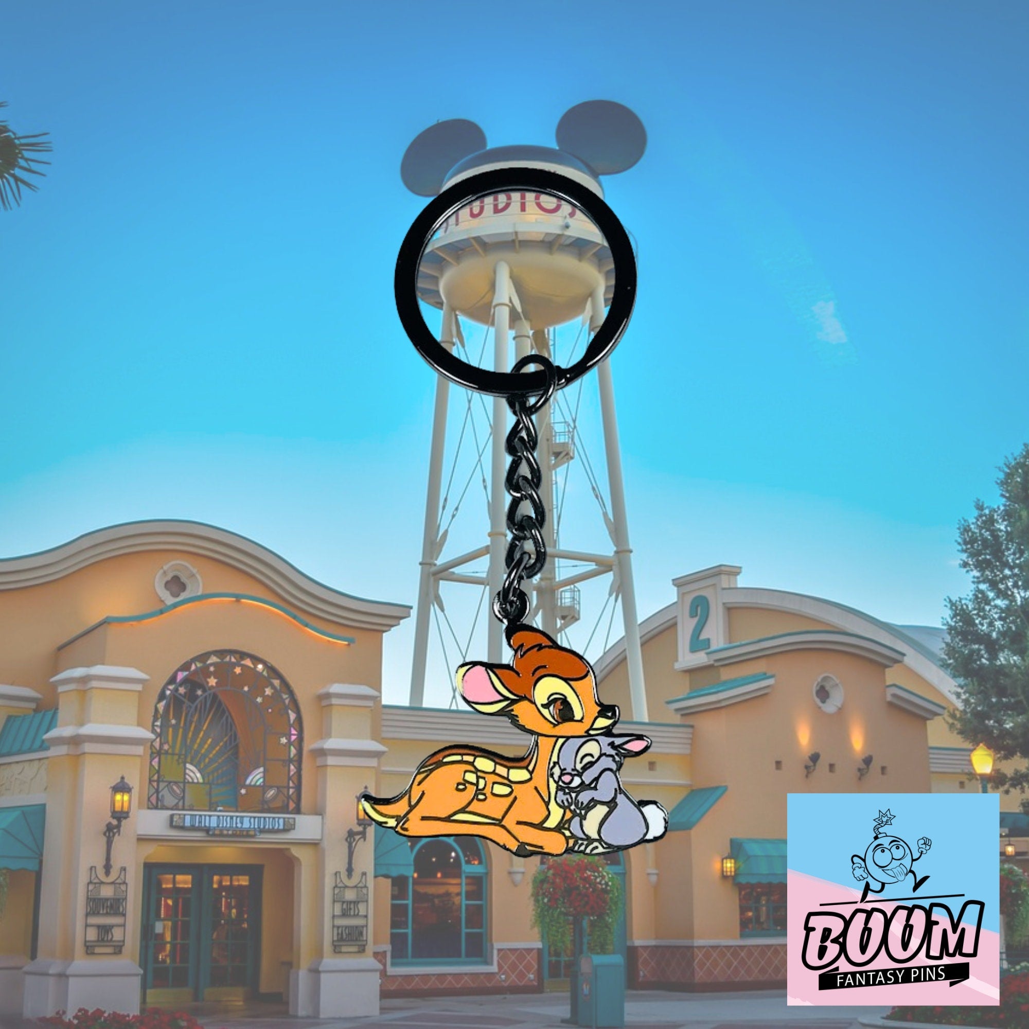 Llavero Tambor de Bambi – Disney Fantasy