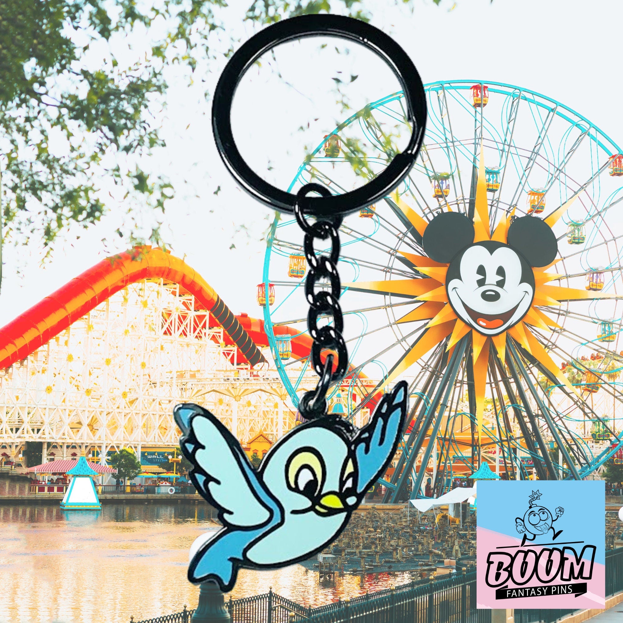 Llavero – Bambi y Bluebird de Bambi – Disney Fantasy