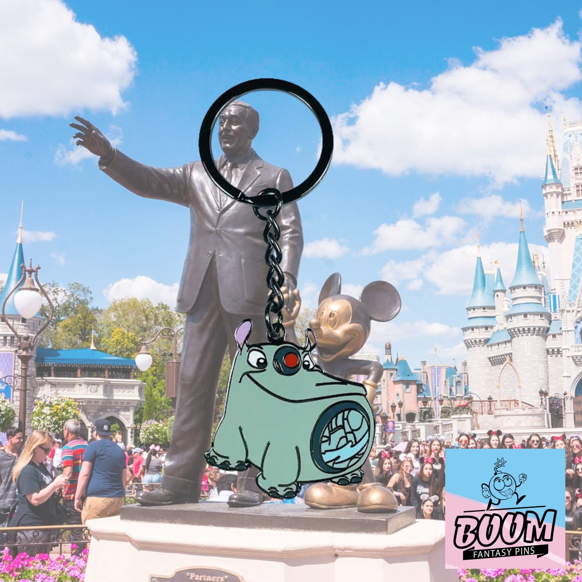 Llavero – Experimento Nosox 204 de Lilo y Stitch – Disney Fantasy