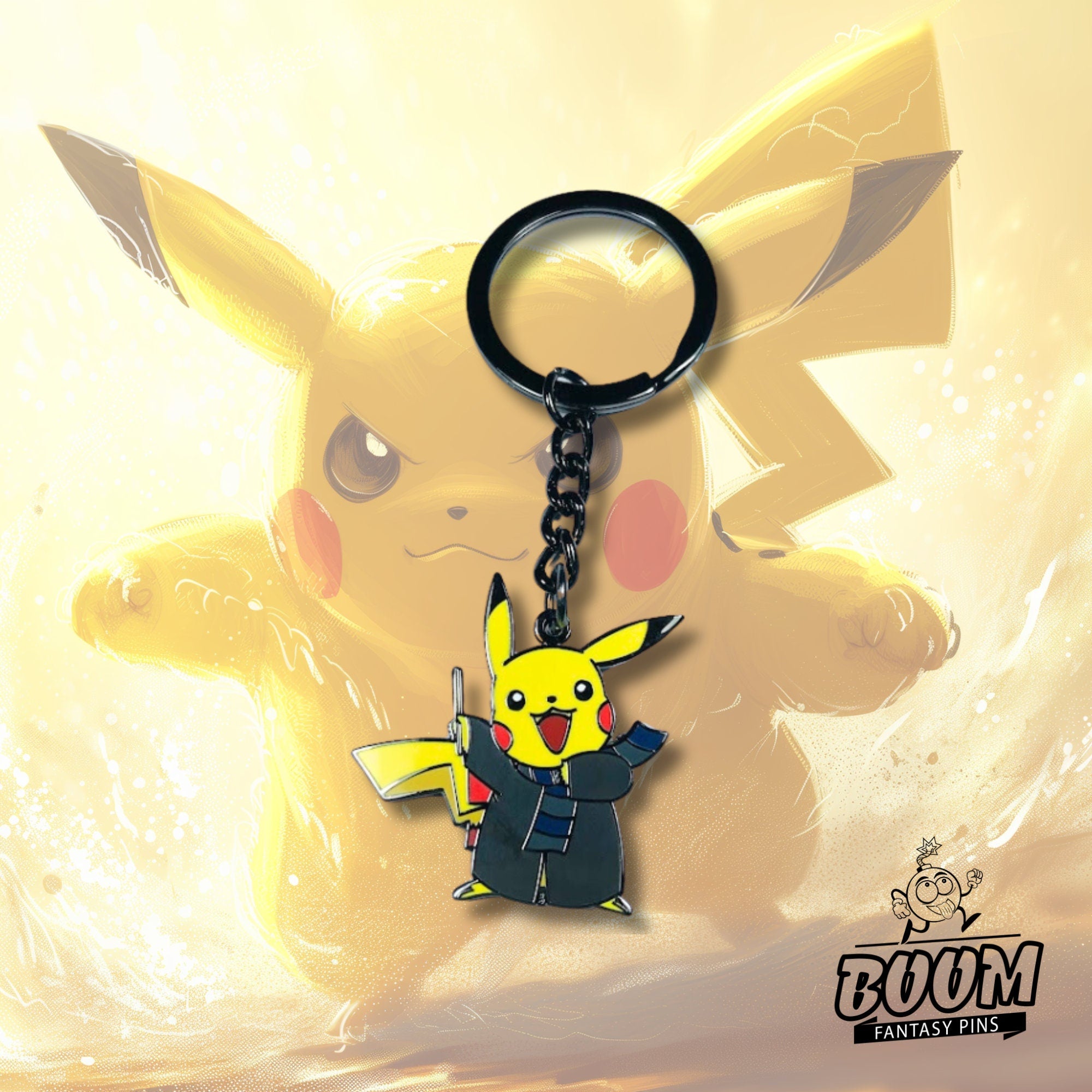 Llavero – Pikachu de Pokémon y Harry Potter – Disney Fantasy