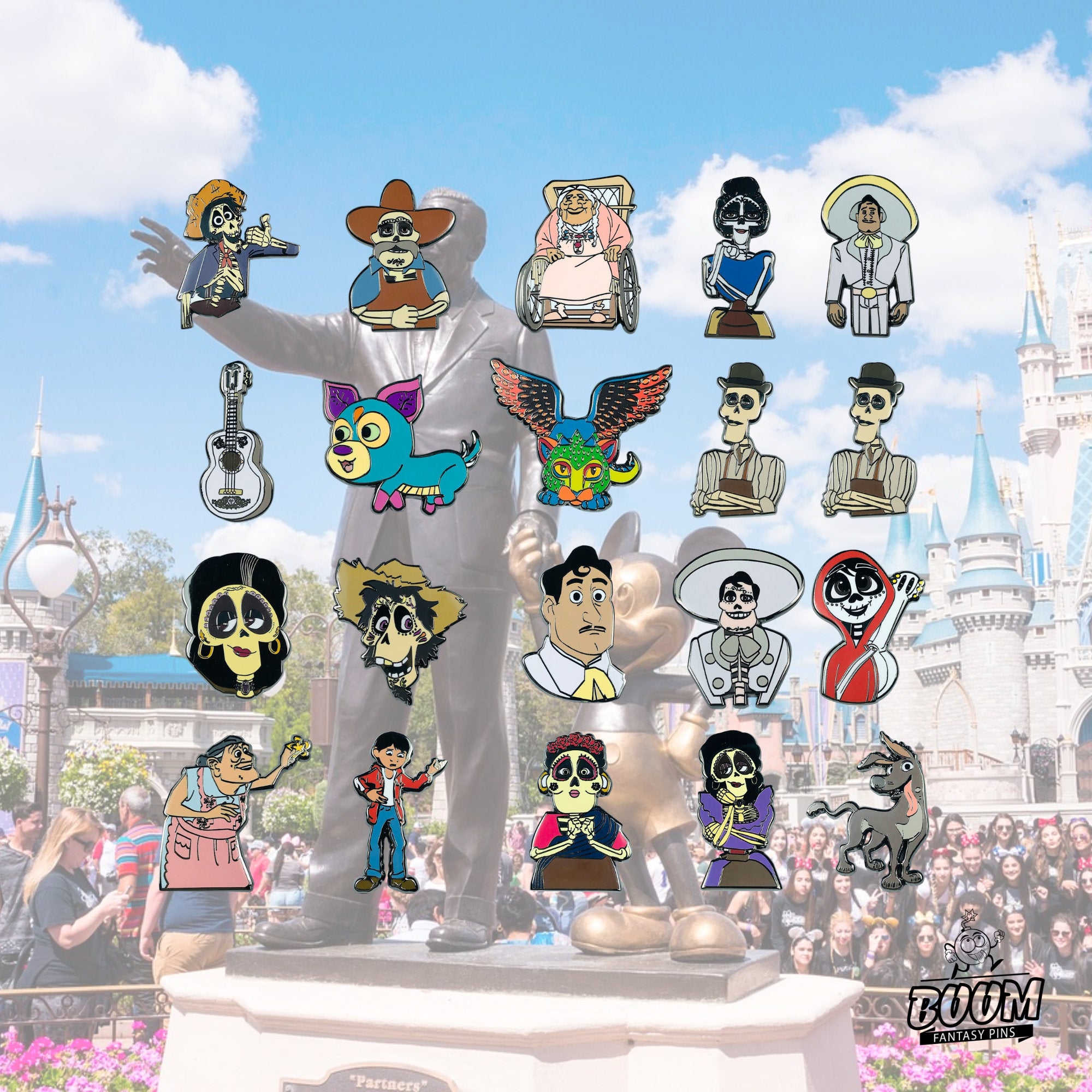 Pin – Miguel Rivera de Coco – Fantasía Disney