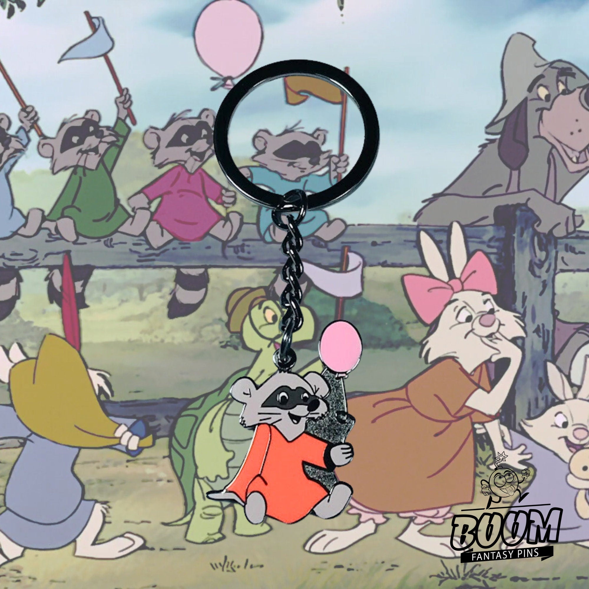 Llavero – Mapache Robin Hood de Robin Hood – Disney Fantasy