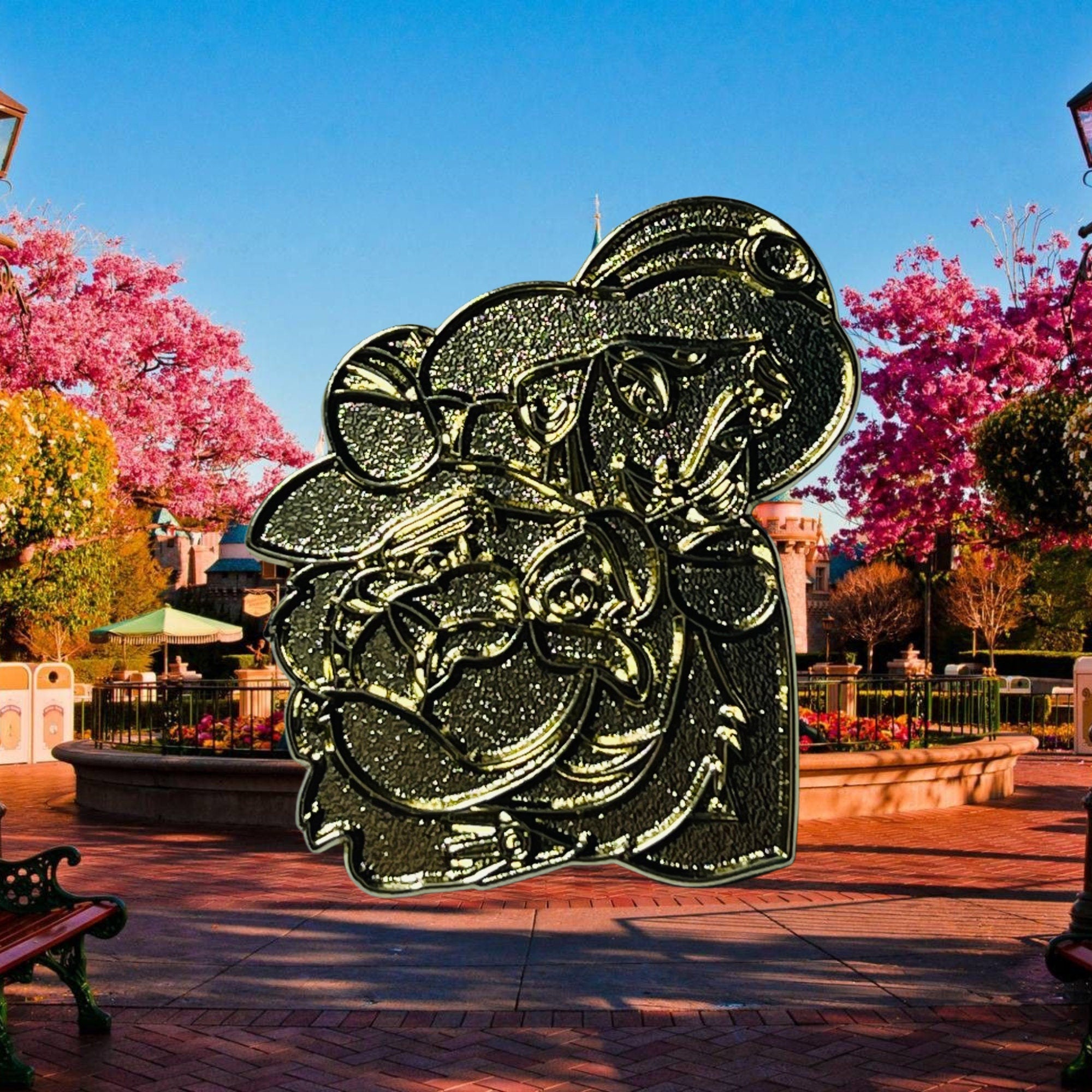 Pin – Rajah y la Princesa Jasmine de Aladdin – Disney Fantasy