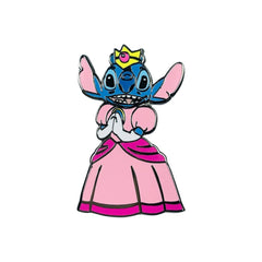 Pin – Stitch como la Princesa Peach de Lilo y Stitch – Disney Fantasy