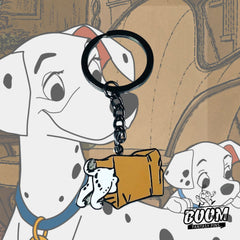 Porte-clés – Les chiots Pongo et Perdita des 101 Dalmatiens – Disney Fantasy