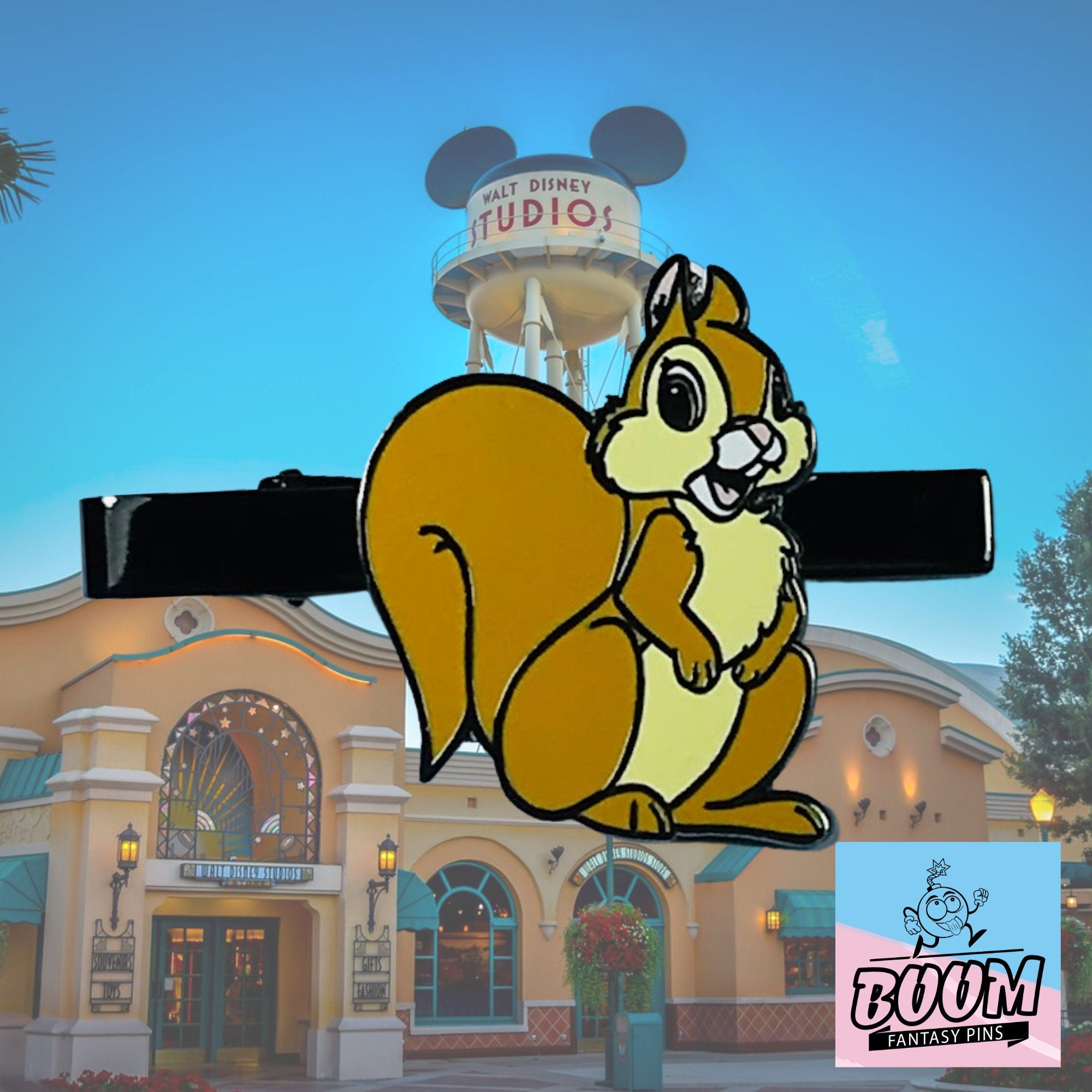 Pince à cravate – Tic et Tac de Bambi – Disney Fantasy