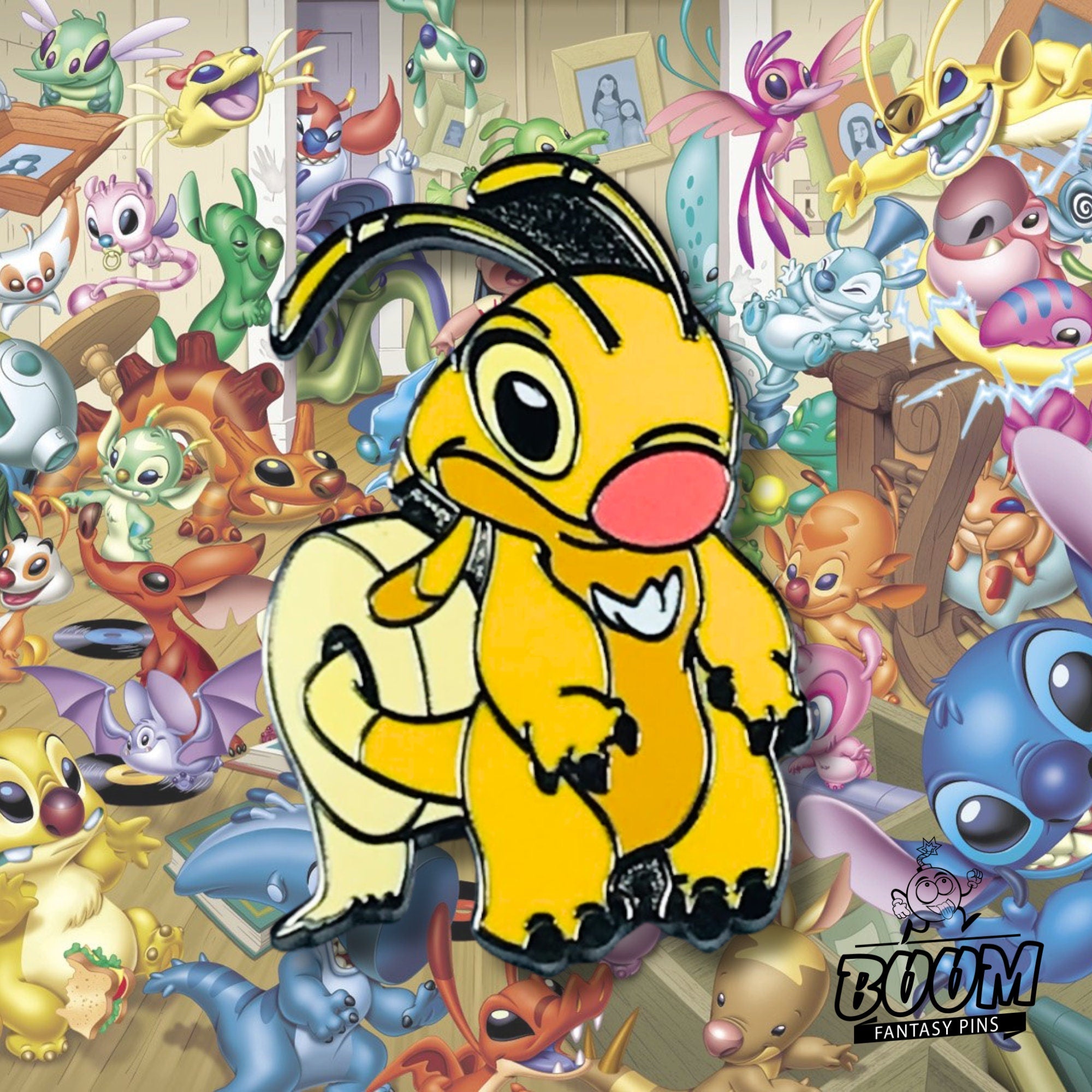 Pin – Experimento de envoltura 521 de Lilo y Stitch – Disney Fantasy