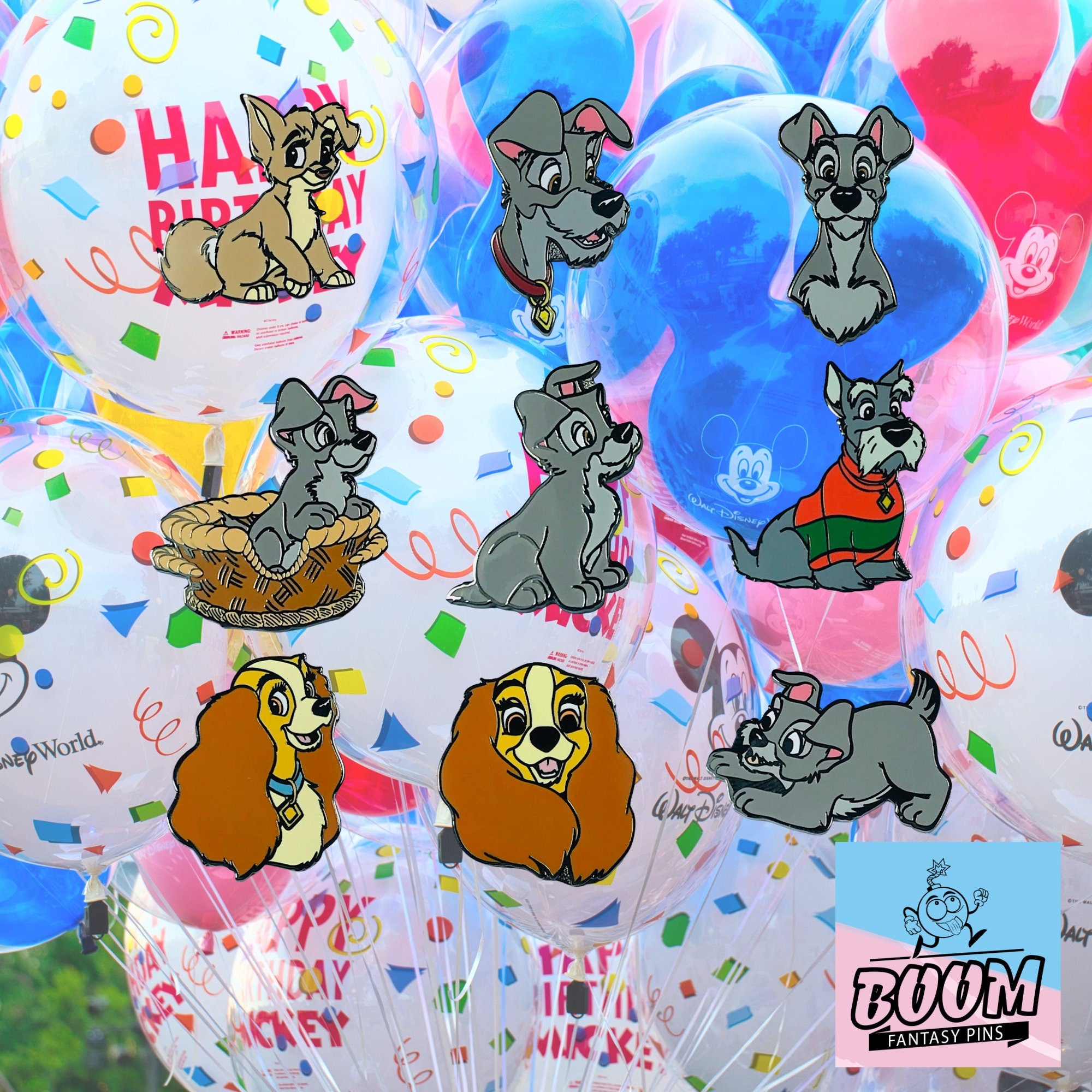 Pin – Lady from Lady and the Tramp – Disney Fantasy