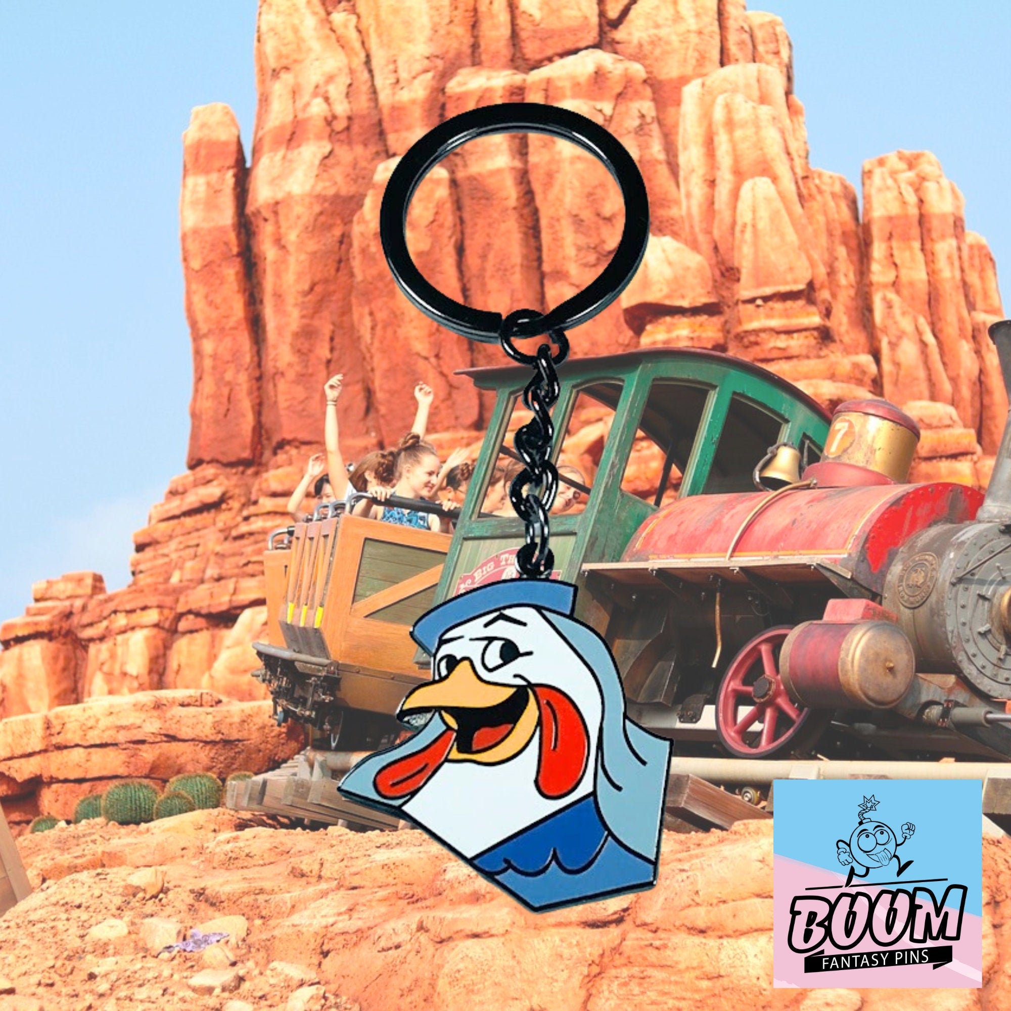 Llavero – Lady Kluck de Robin Hood – Disney Fantasy