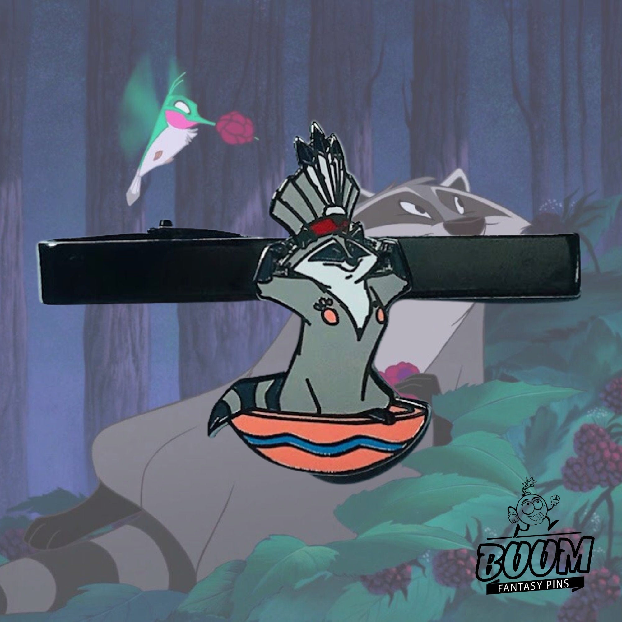Pince à cravate – Meeko de Pocahontas – Disney Fantasy