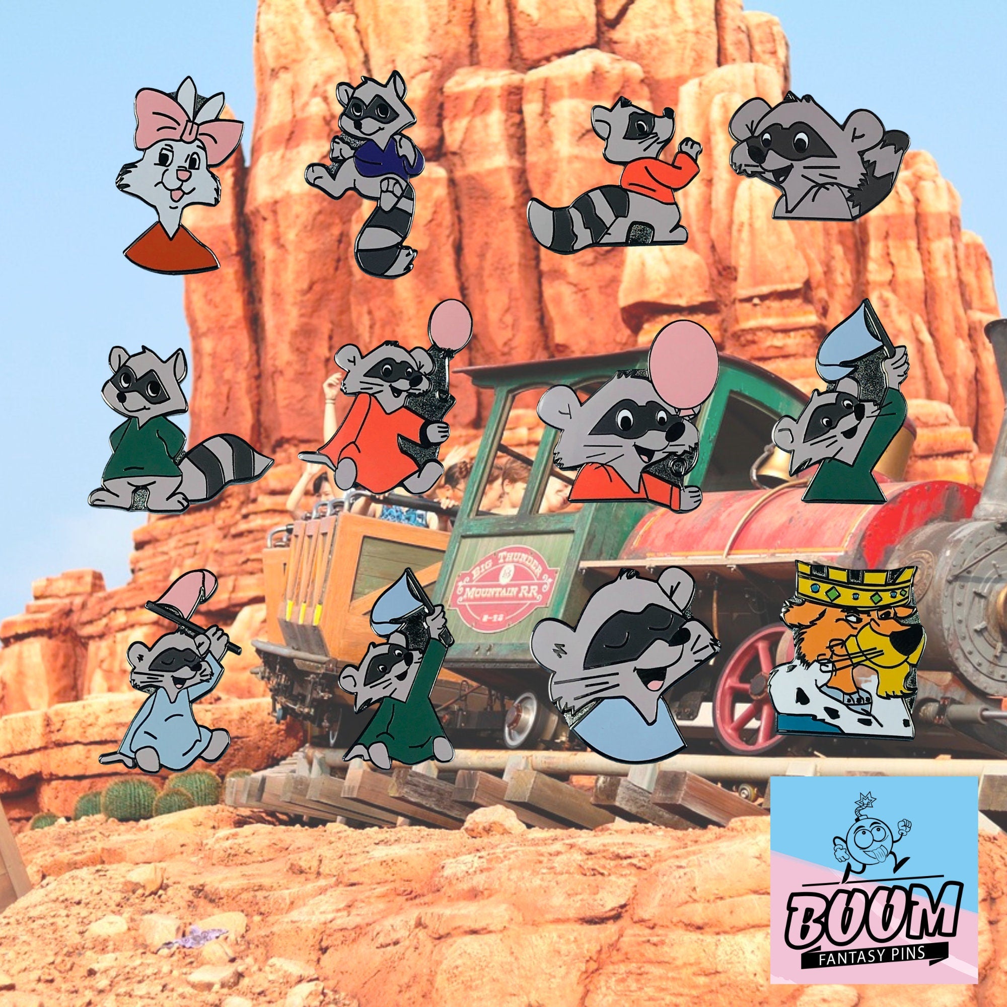 Pin's – Robin des Bois du film Robin des Bois – Disney Fantasy