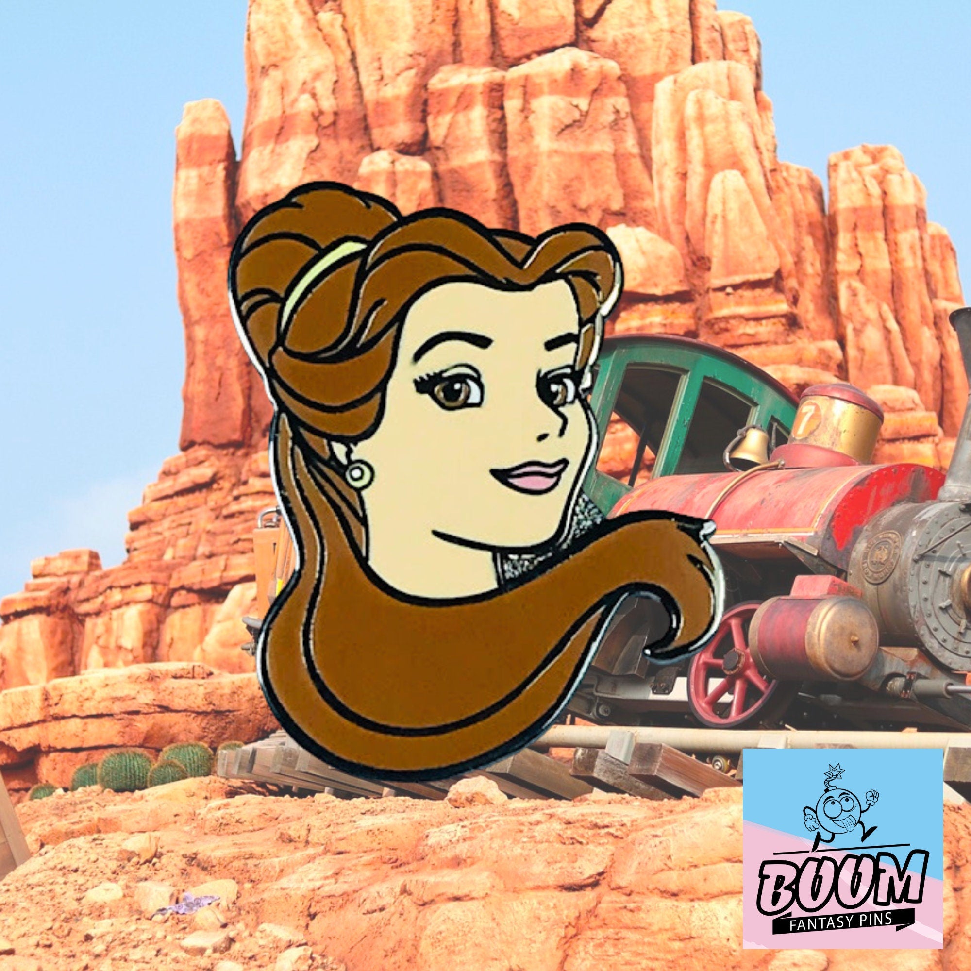 Pin's – Princesse Belle de La Belle et la Bête – Disney Fantasy