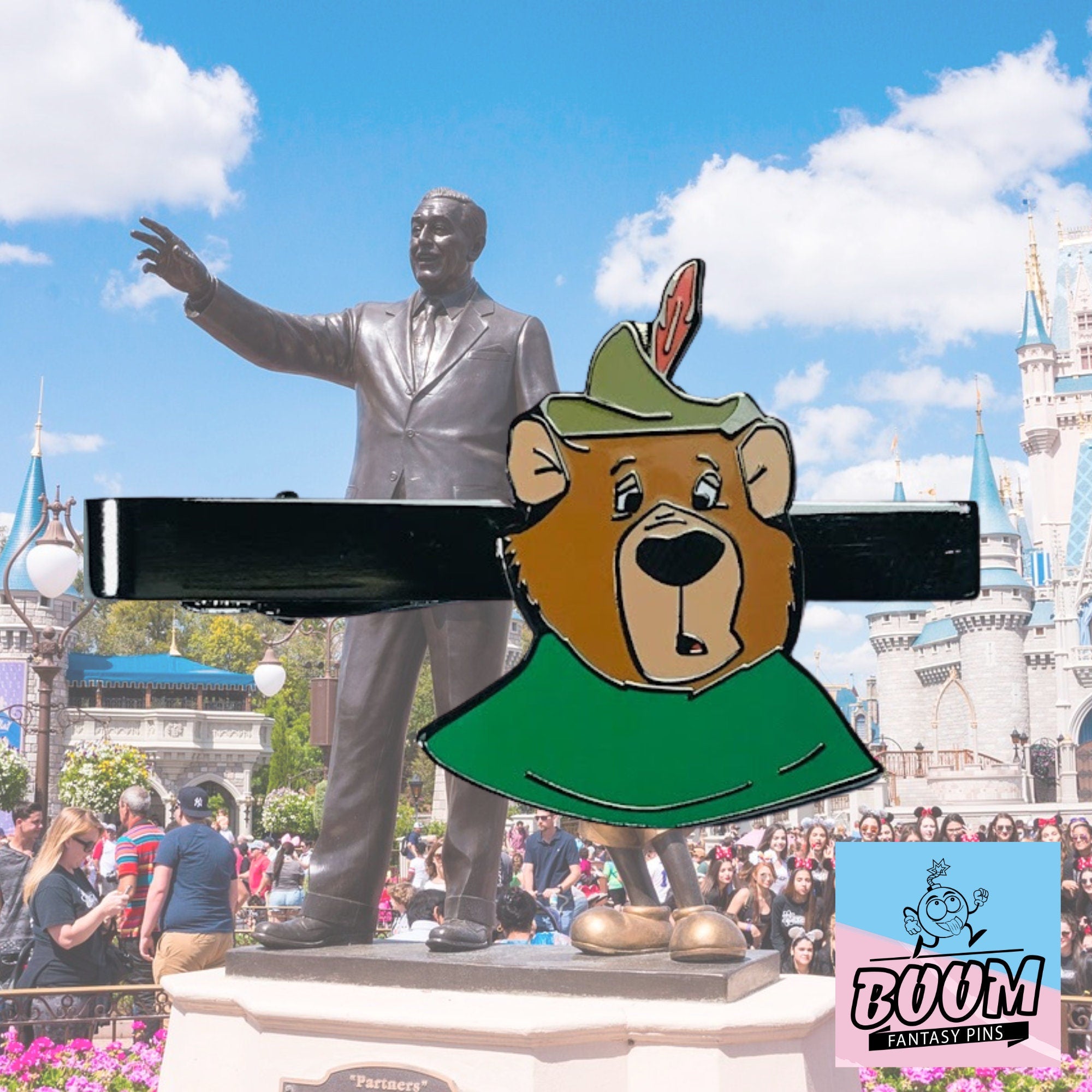 Pinza de corbata – El pequeño Juan de Robin Hood – Fantasía Disney