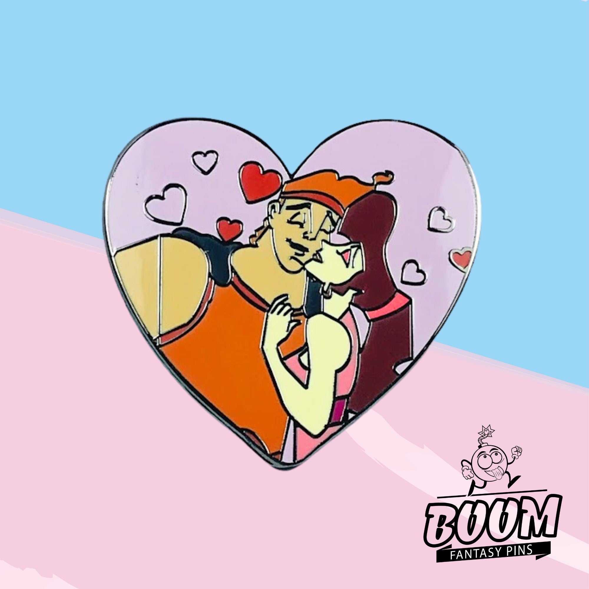 Pin's – Hercule et Mégara du film Hercule – Disney Fantasy