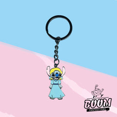 Porte-clés – Expérience 626 Stitch en Wendy de Lilo &amp; Stitch – Disney Fantasy