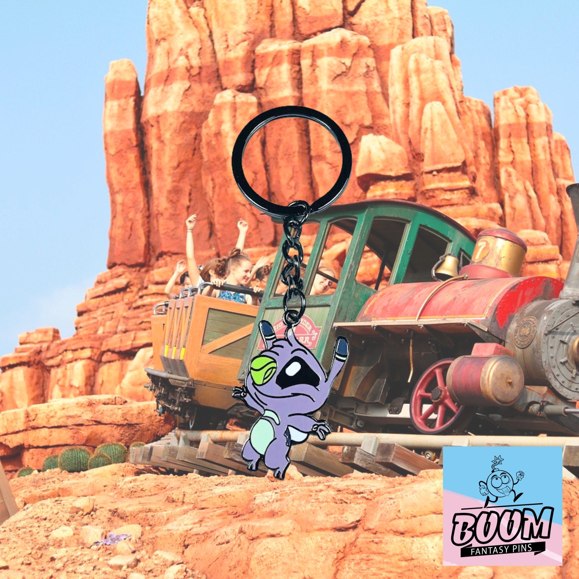 Llavero – Experimento 053 de Lilo y Stitch – Disney Fantasy