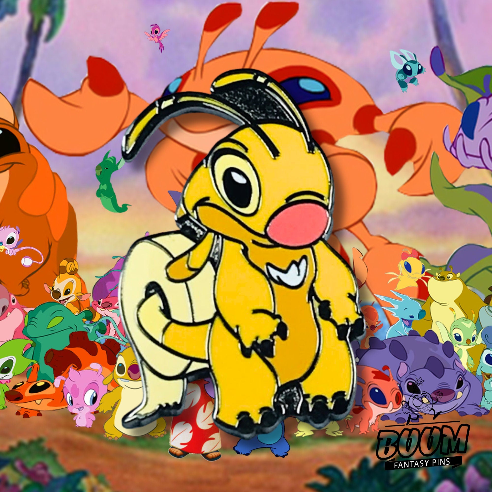 Pin – Experimento de envoltura 521 de Lilo y Stitch – Disney Fantasy