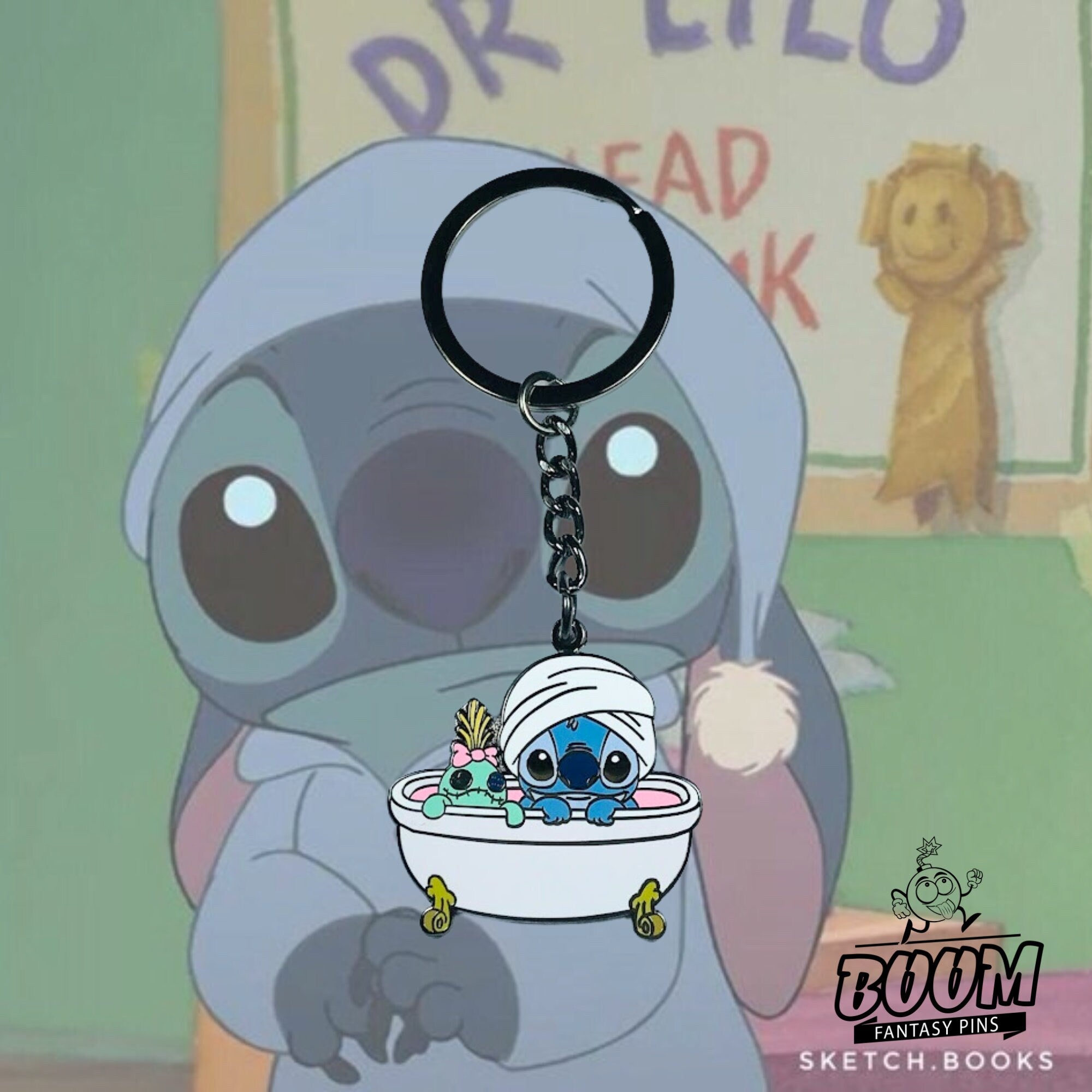Stitch keychain, Stitch!, Lilo&Stitch: Adorable Disney Fantasy keychains, Stitch, Perfect Gift for Disney Lovers, Limited Stock