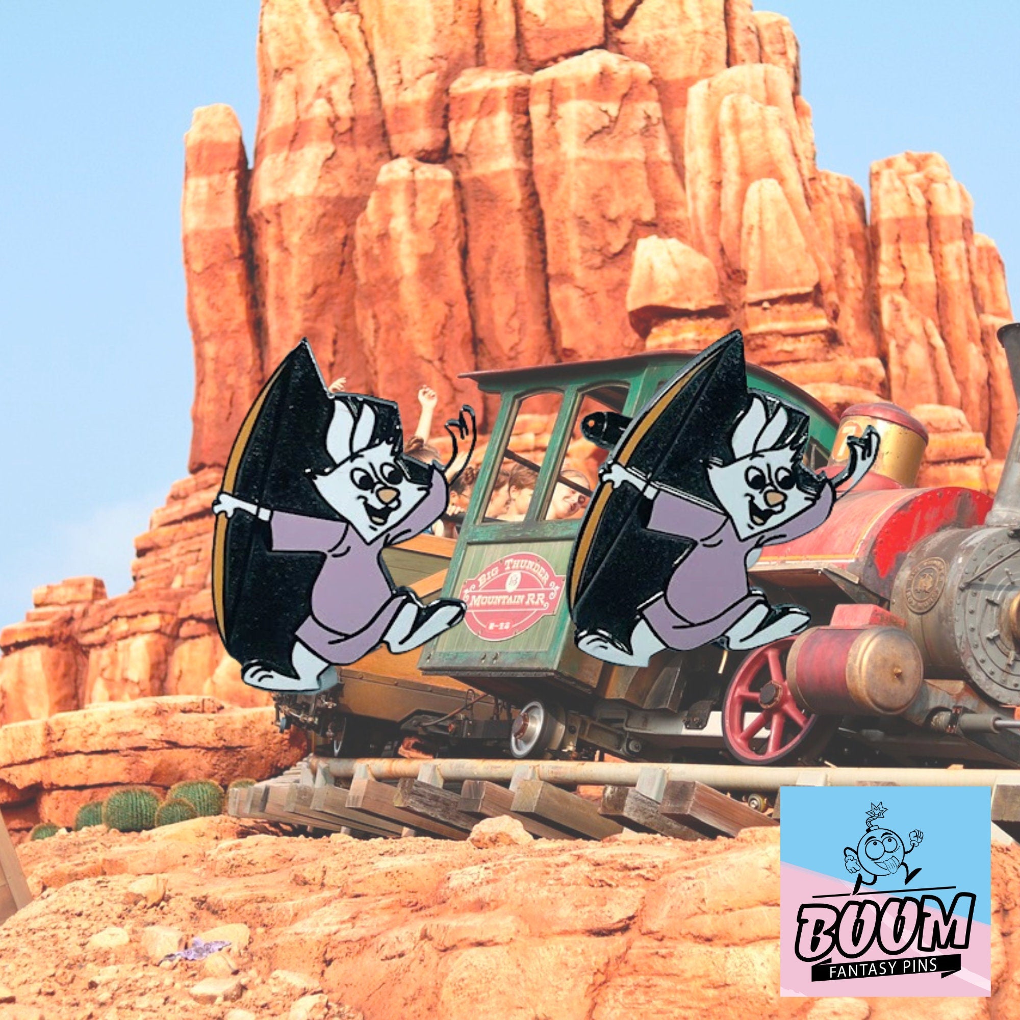 Cufflinks – Skippy the Rabbit from Robin Hood – Disney Fantasy