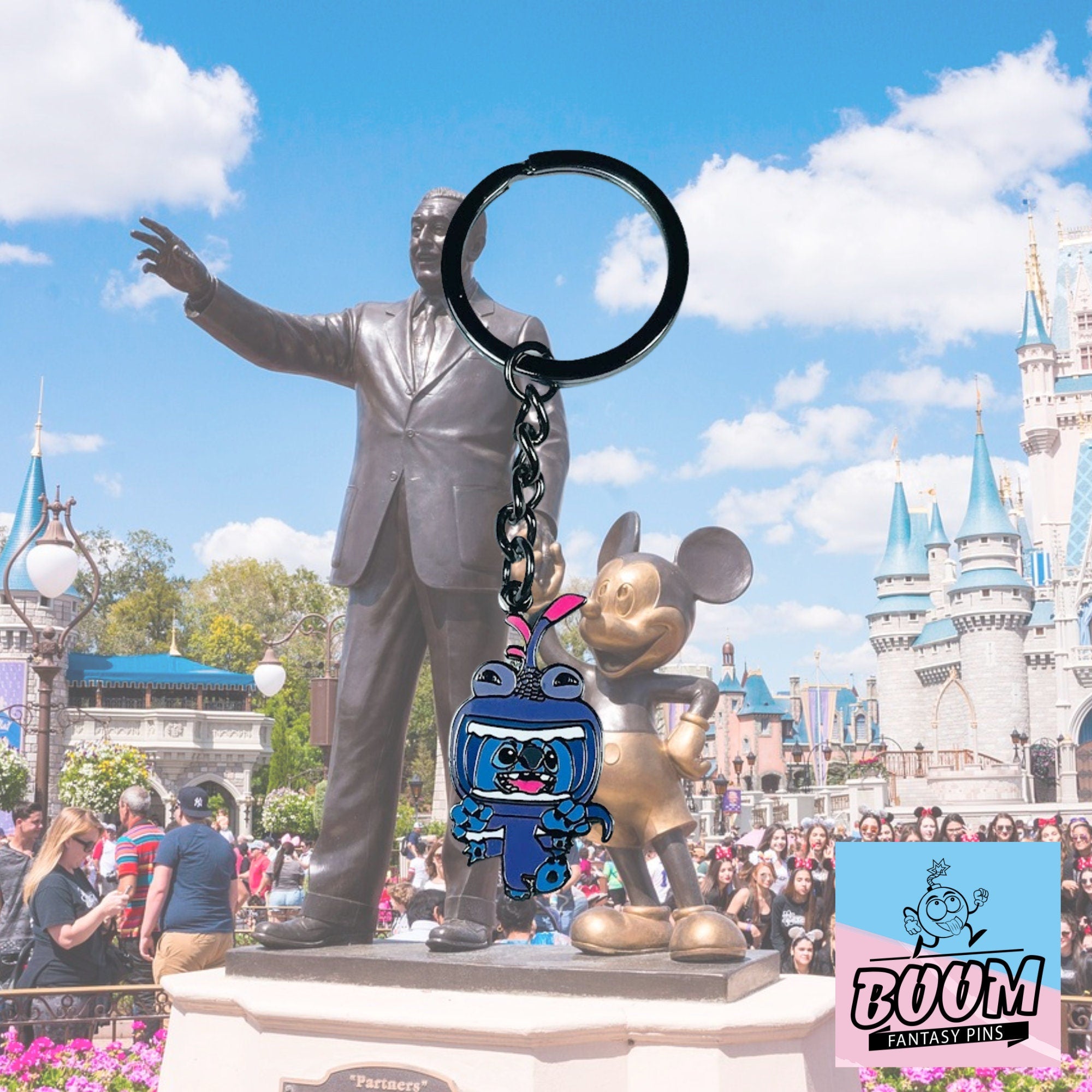 Llavero – Stitch como experimento 626 de Lilo y Stitch – Disney Fantasy