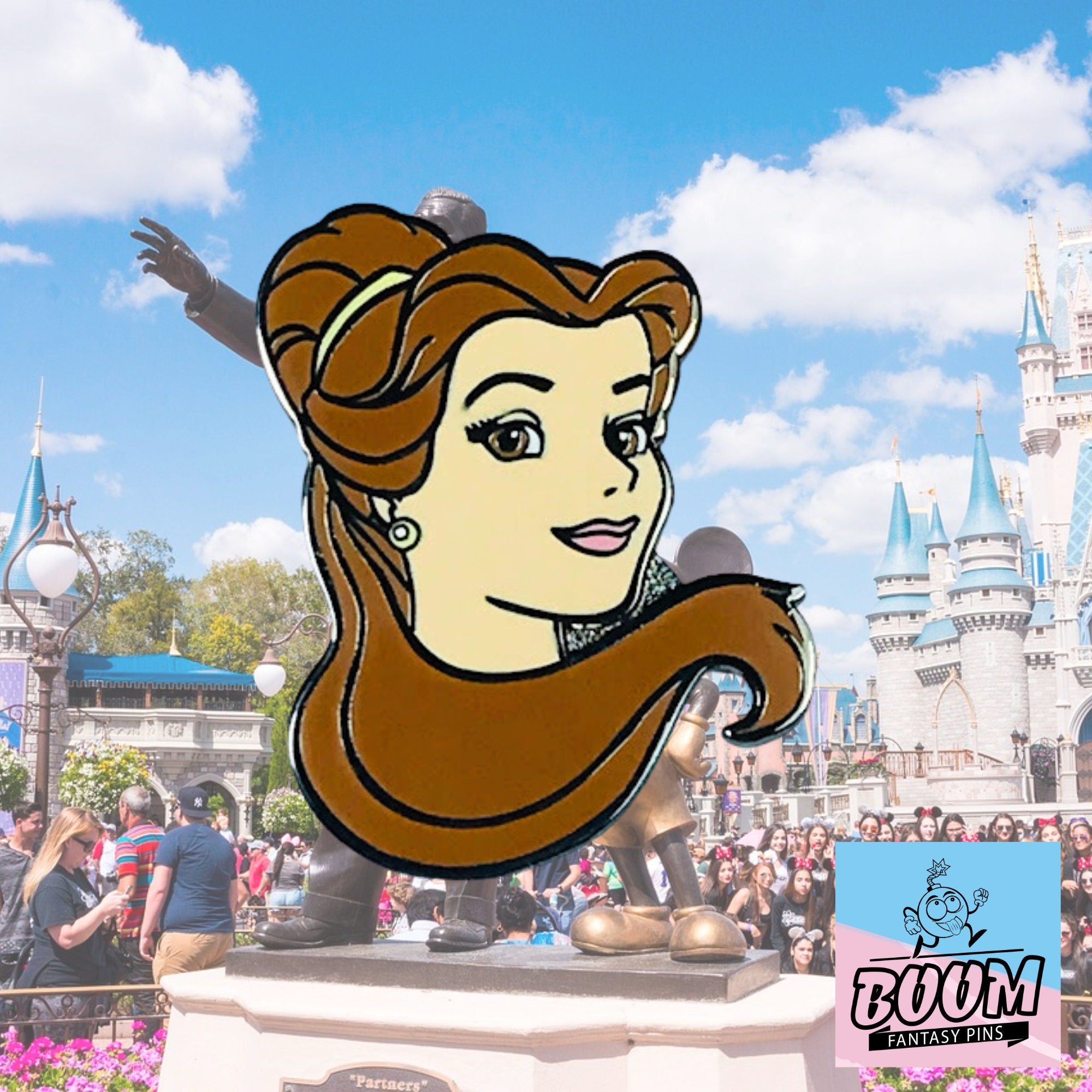 Pin's – Princesse Belle de La Belle et la Bête – Disney Fantasy