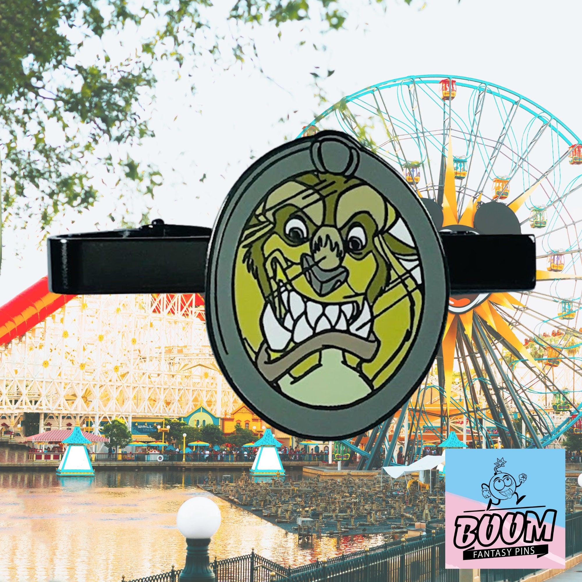 Pinza de corbata – Bestia de La Bella y la Bestia – Disney Fantasy