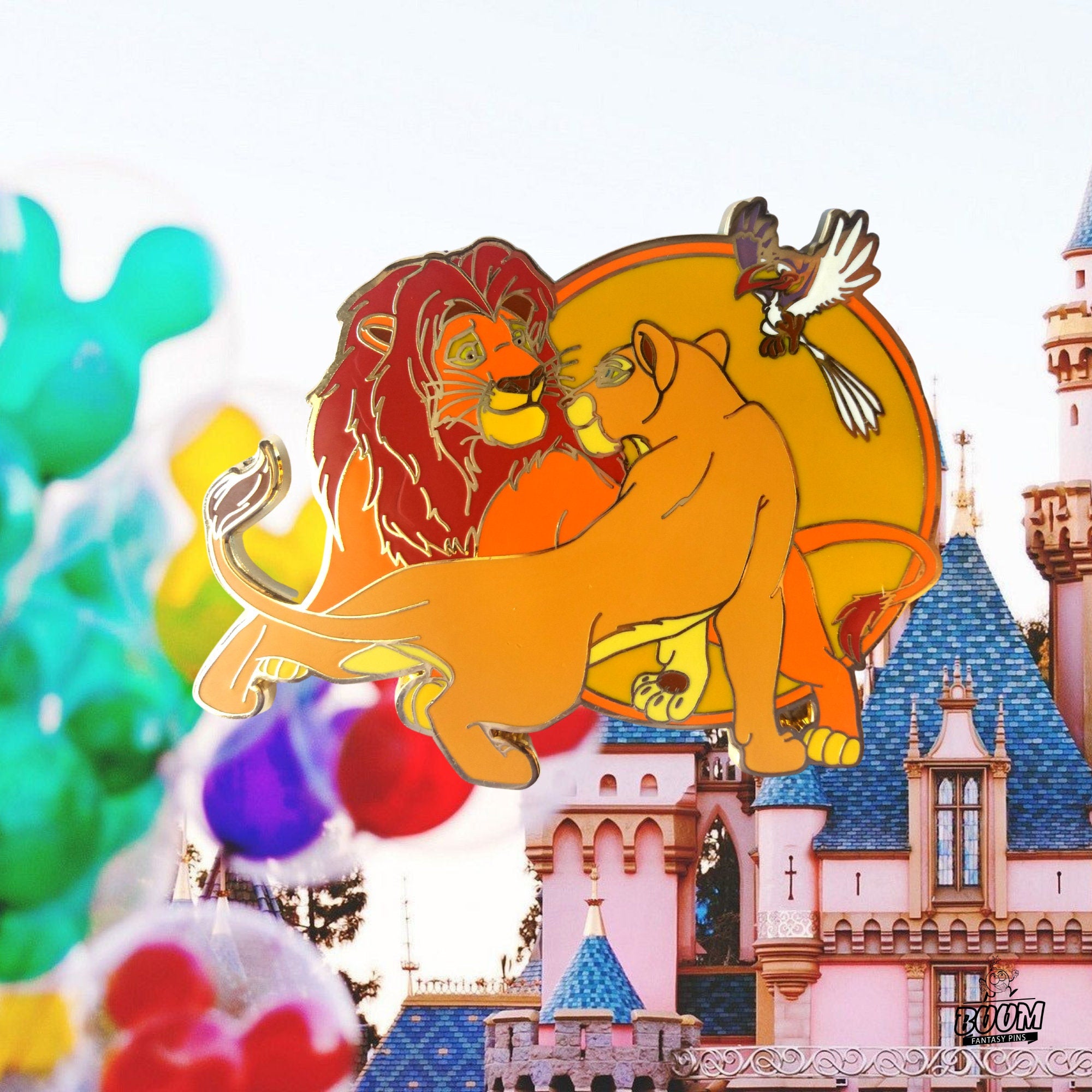 Pin – Simba Nala y Zazu de El Rey León – Disney Fantasy