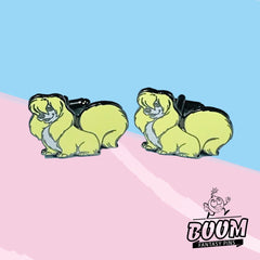 Boutons de manchette – Peg de La Belle et le Clochard – Disney Fantasy