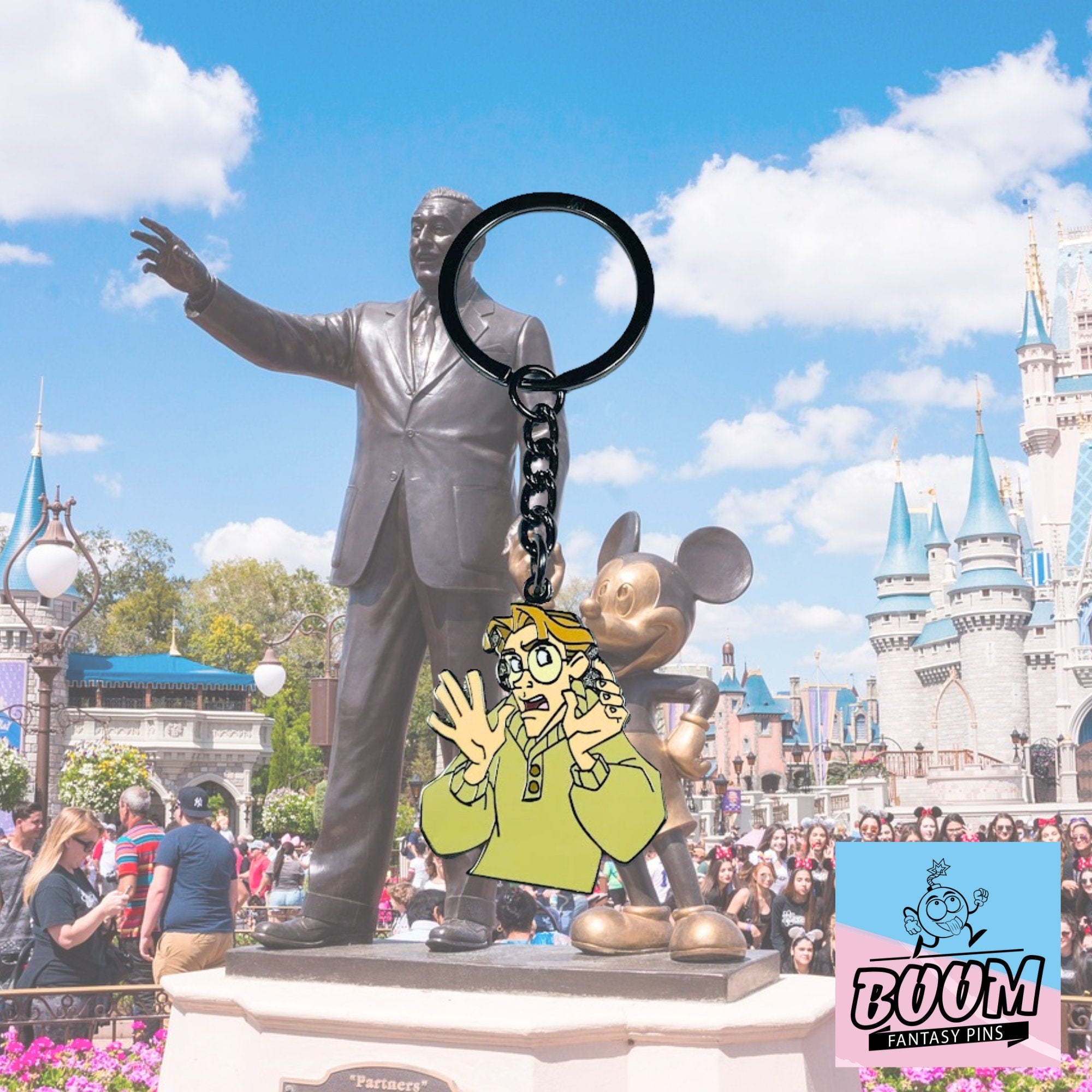 Porte-clés – Milo Thatch d'Atlantide, l'empire perdu – Disney Fantasy