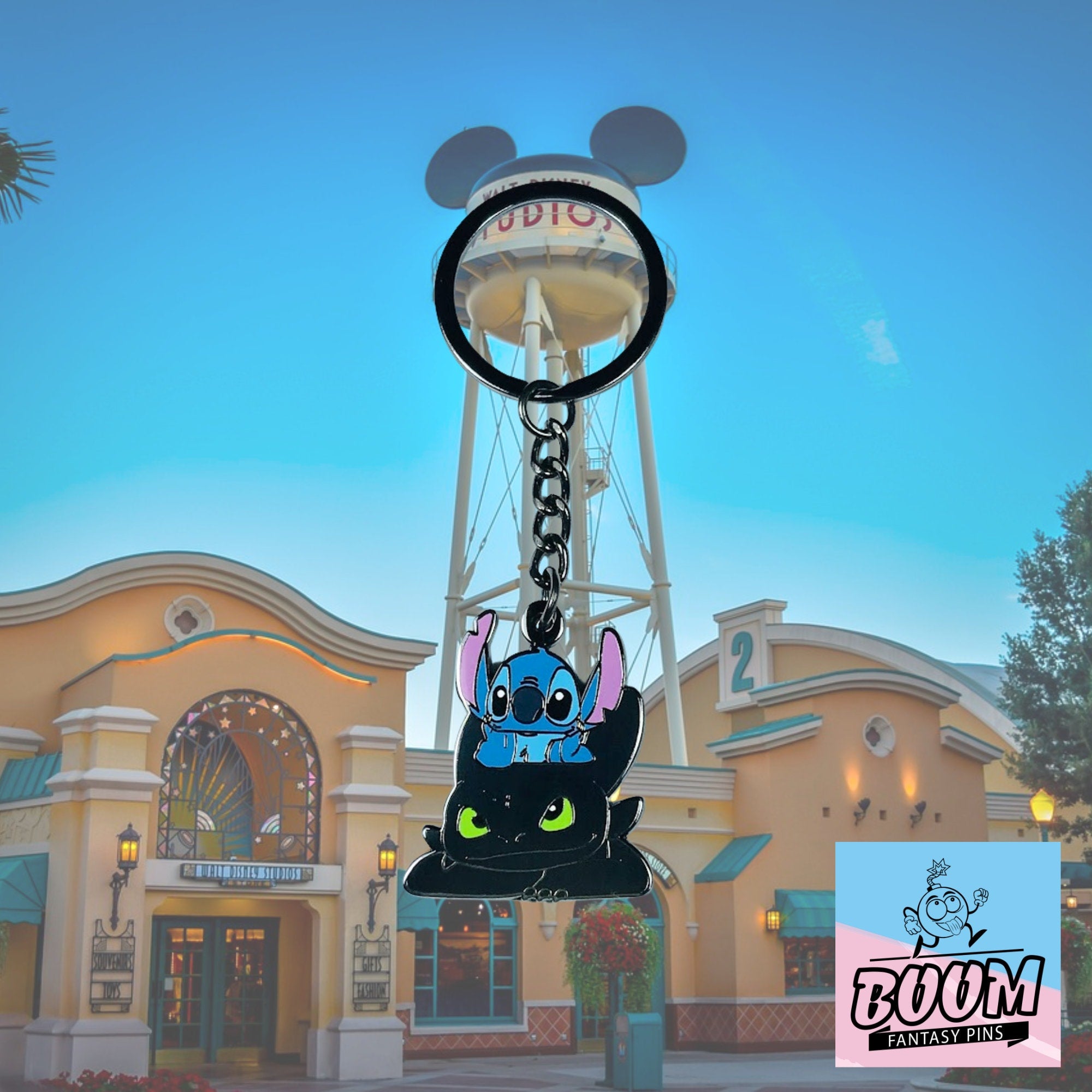 Llavero – Experimento 626 Stitch y Desdentao de Lilo y Stitch – Disney Fantasy