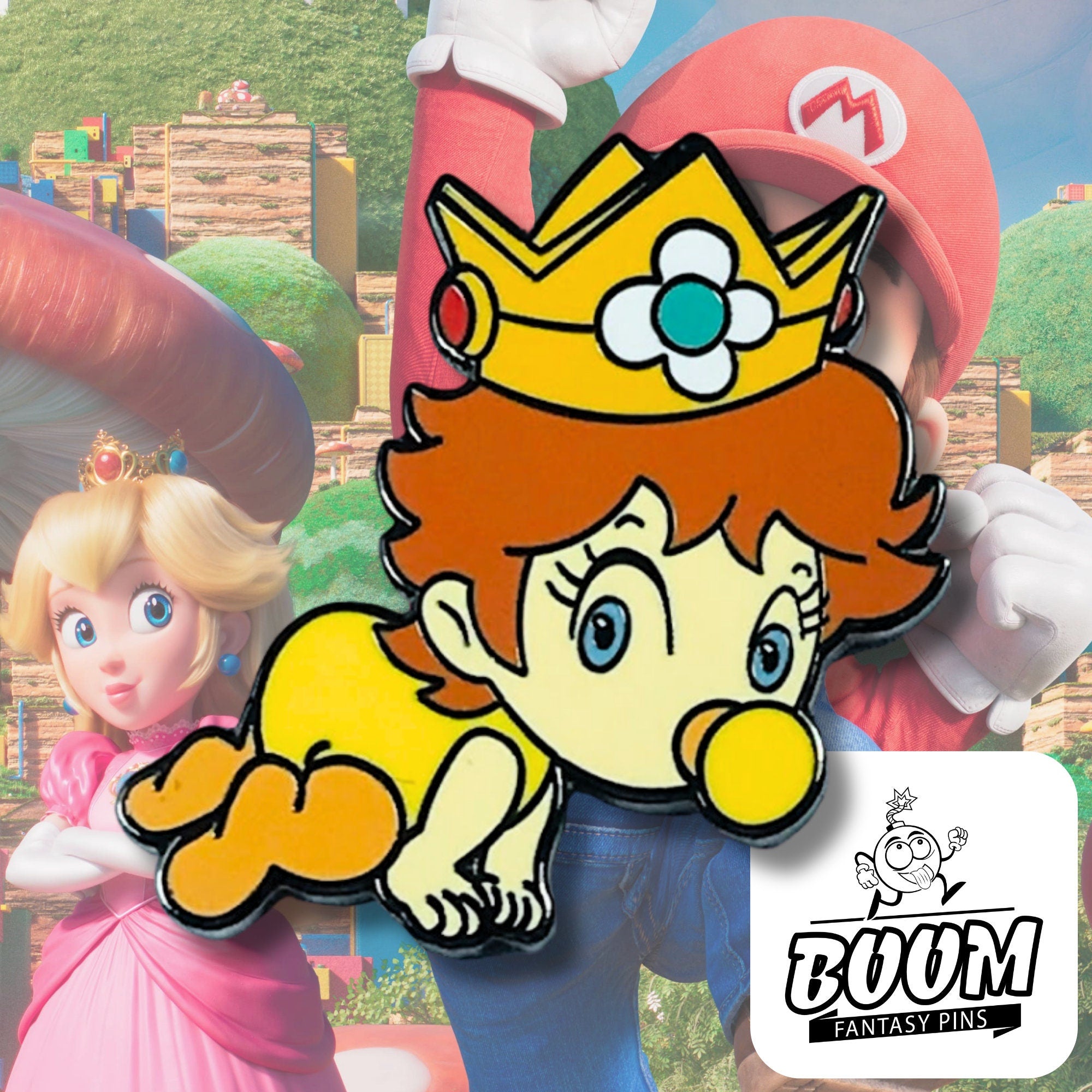 Pin – Princesa Daisy de Super Mario Bros – Disney Fantasy
