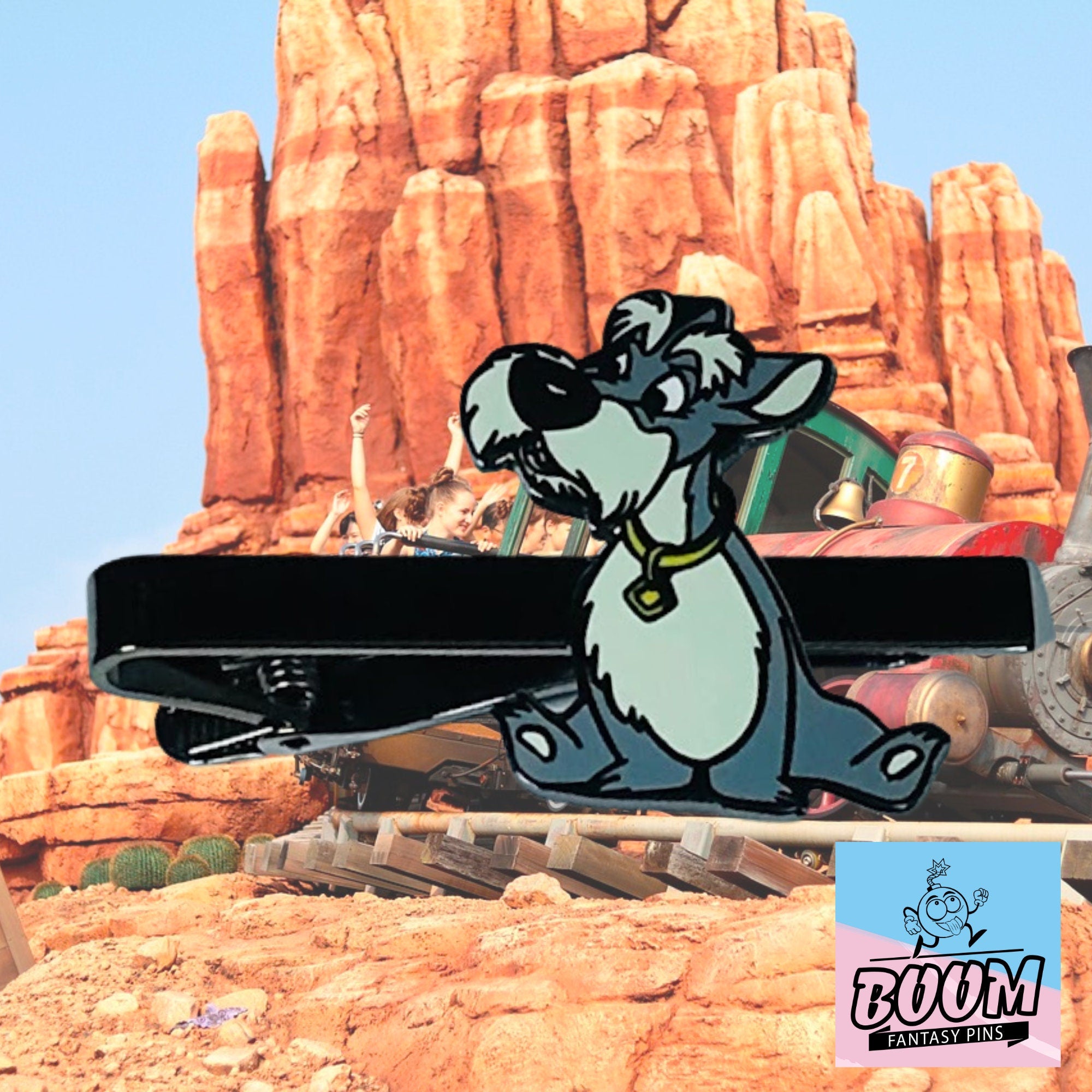 Pinza de corbata – Jock de La Dama y el Vagabundo – Disney Fantasy