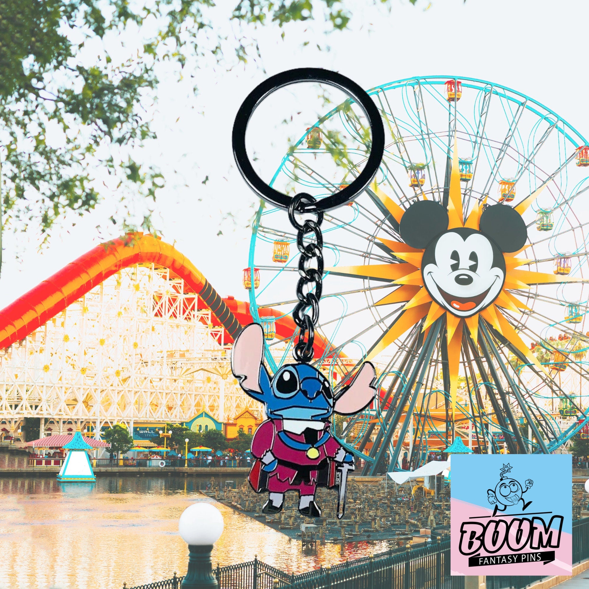 Llavero – Stitch como el Príncipe de Lilo y Stitch – Disney Fantasy