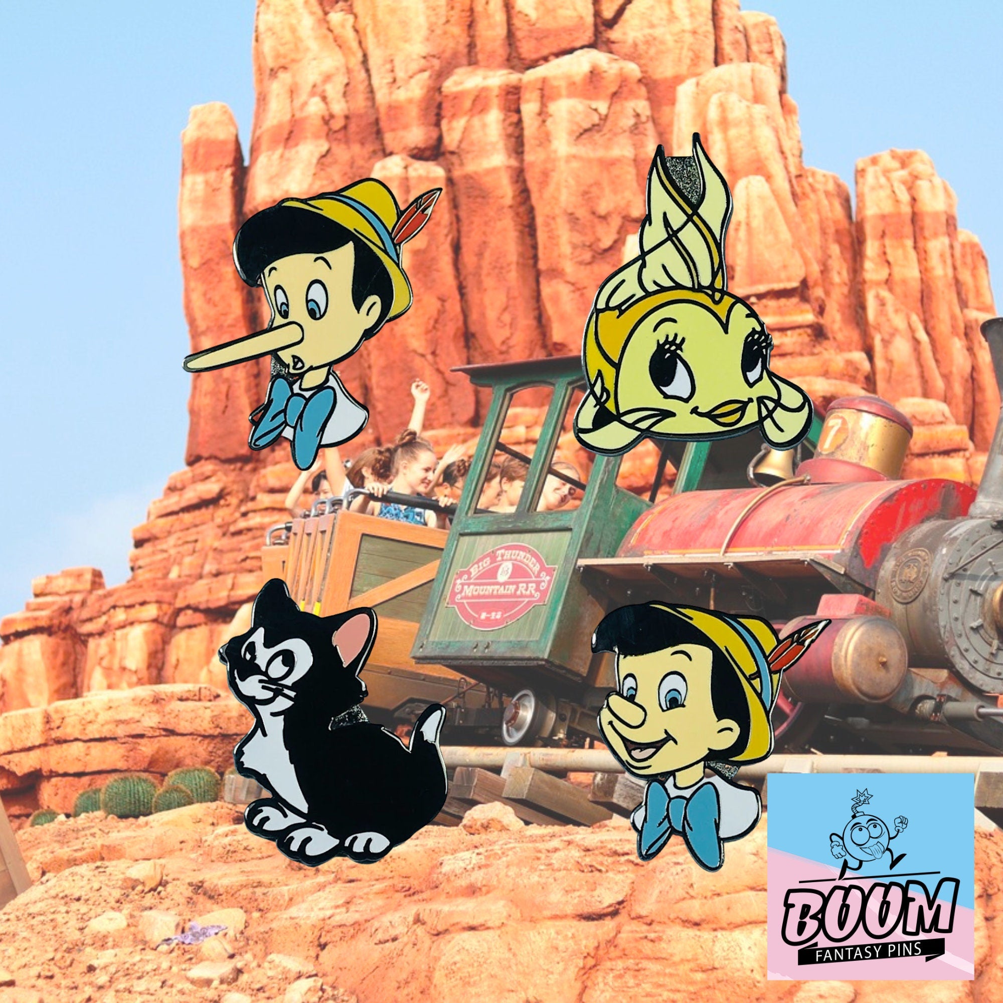 Pin's – Pinocchio du film Pinocchio – Disney Fantasy