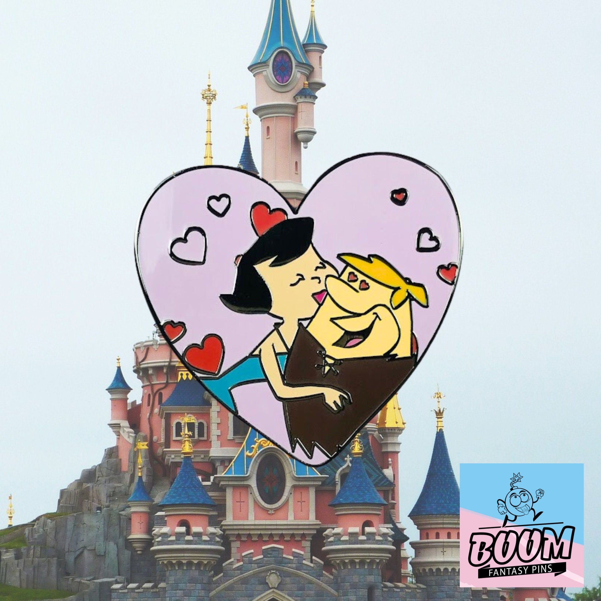 Pin's – Pablo et Betty des Pierrafeu – Disney Fantasy