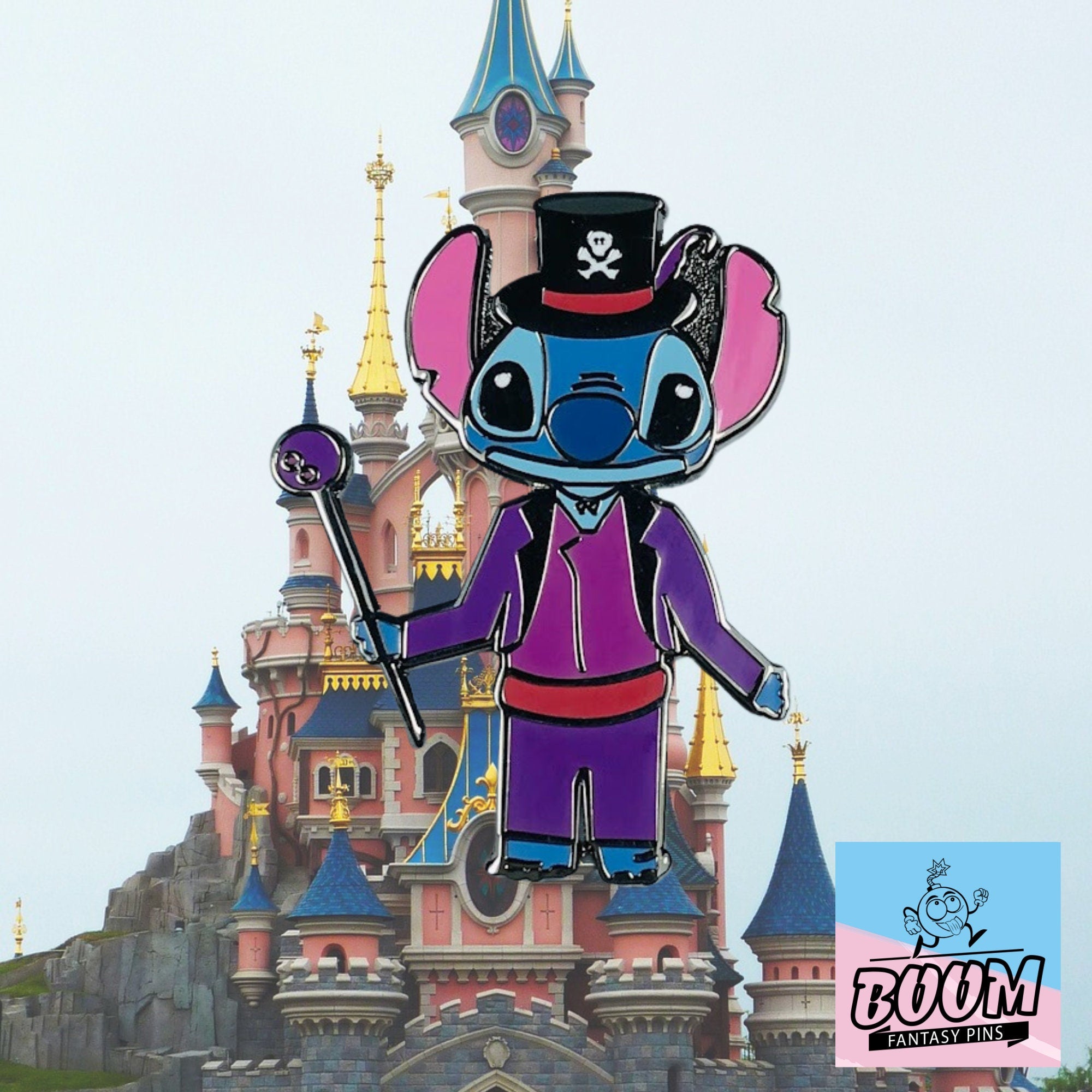 Pin – Stitch como el Dr. Facilier de Lilo &amp; Stitch – Disney Fantasy